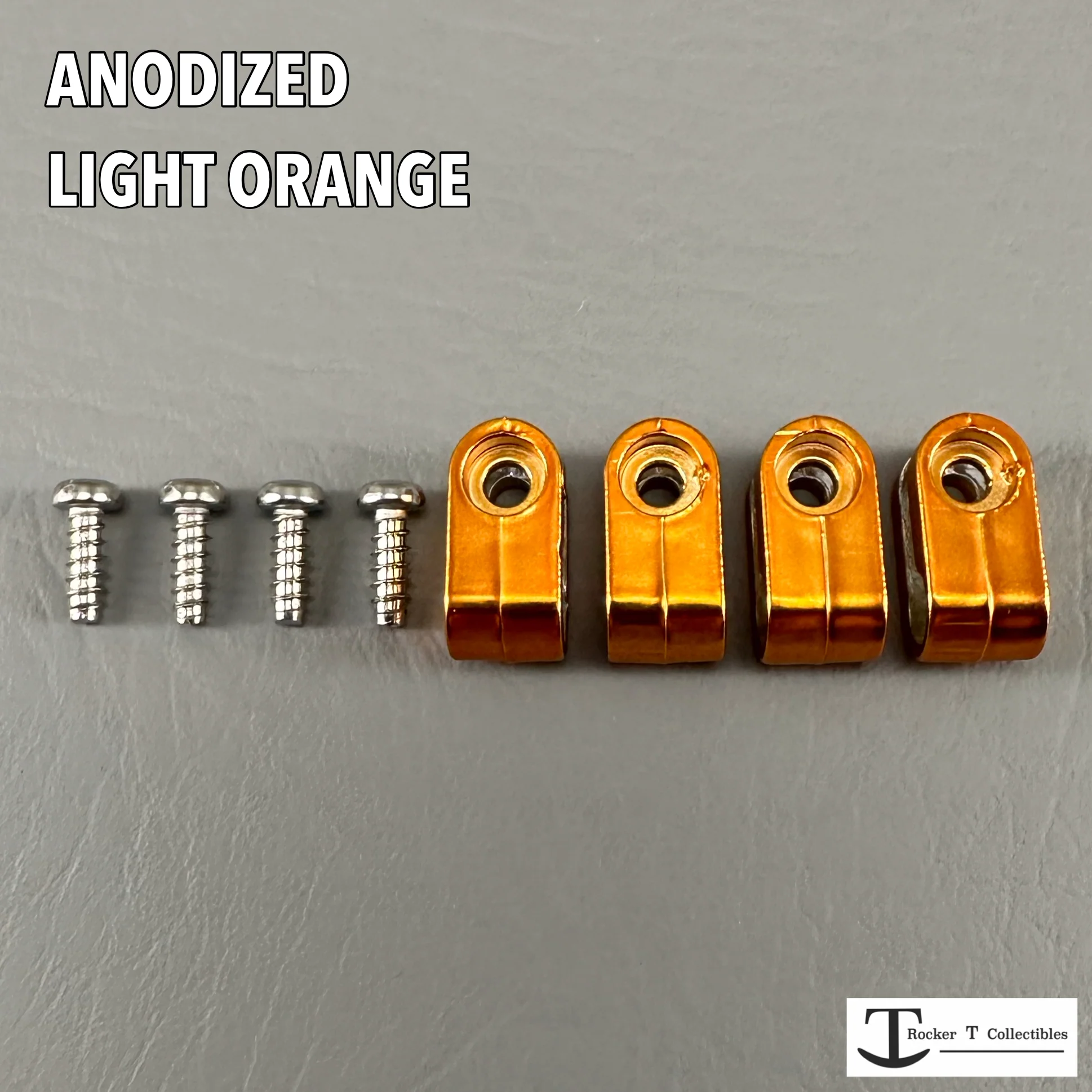 Custom Anodized Acrylic Mini Helmet Facemask Clips - Image 11