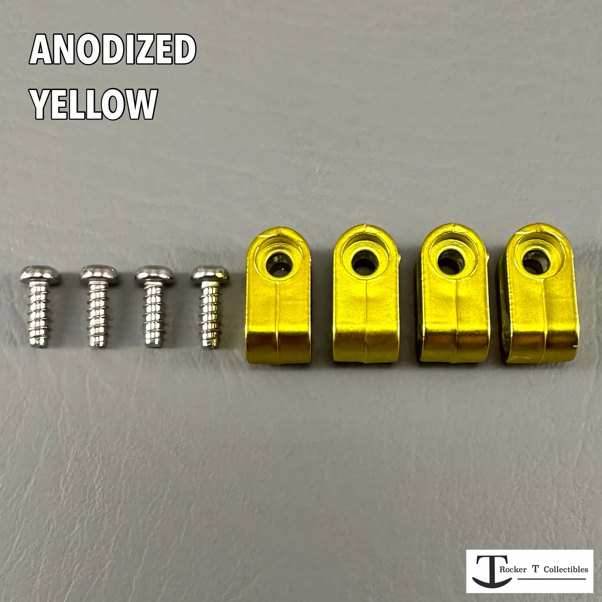 Custom Anodized Acrylic Mini Helmet Facemask Clips - Image 12