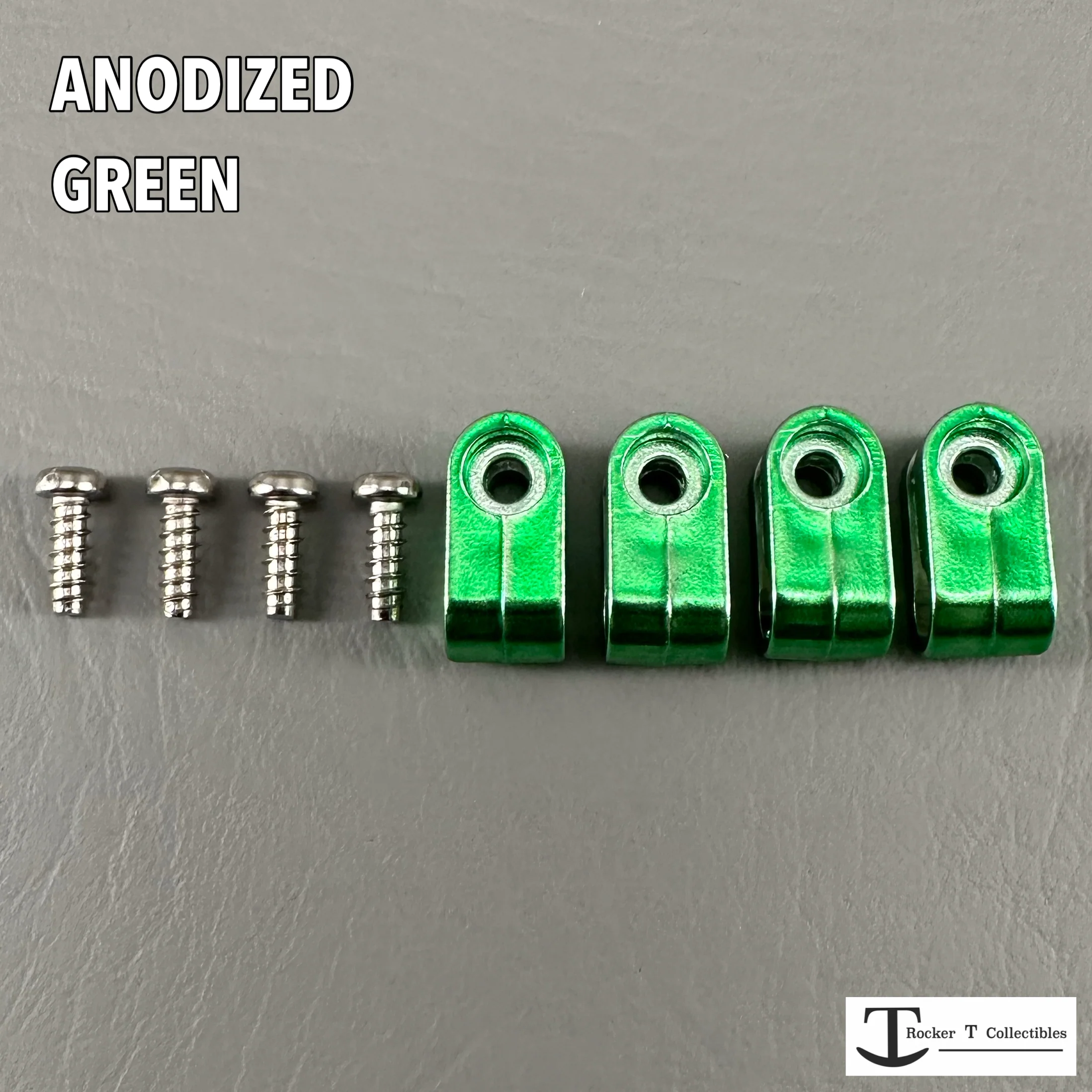 Custom Anodized Acrylic Mini Helmet Facemask Clips - Image 14