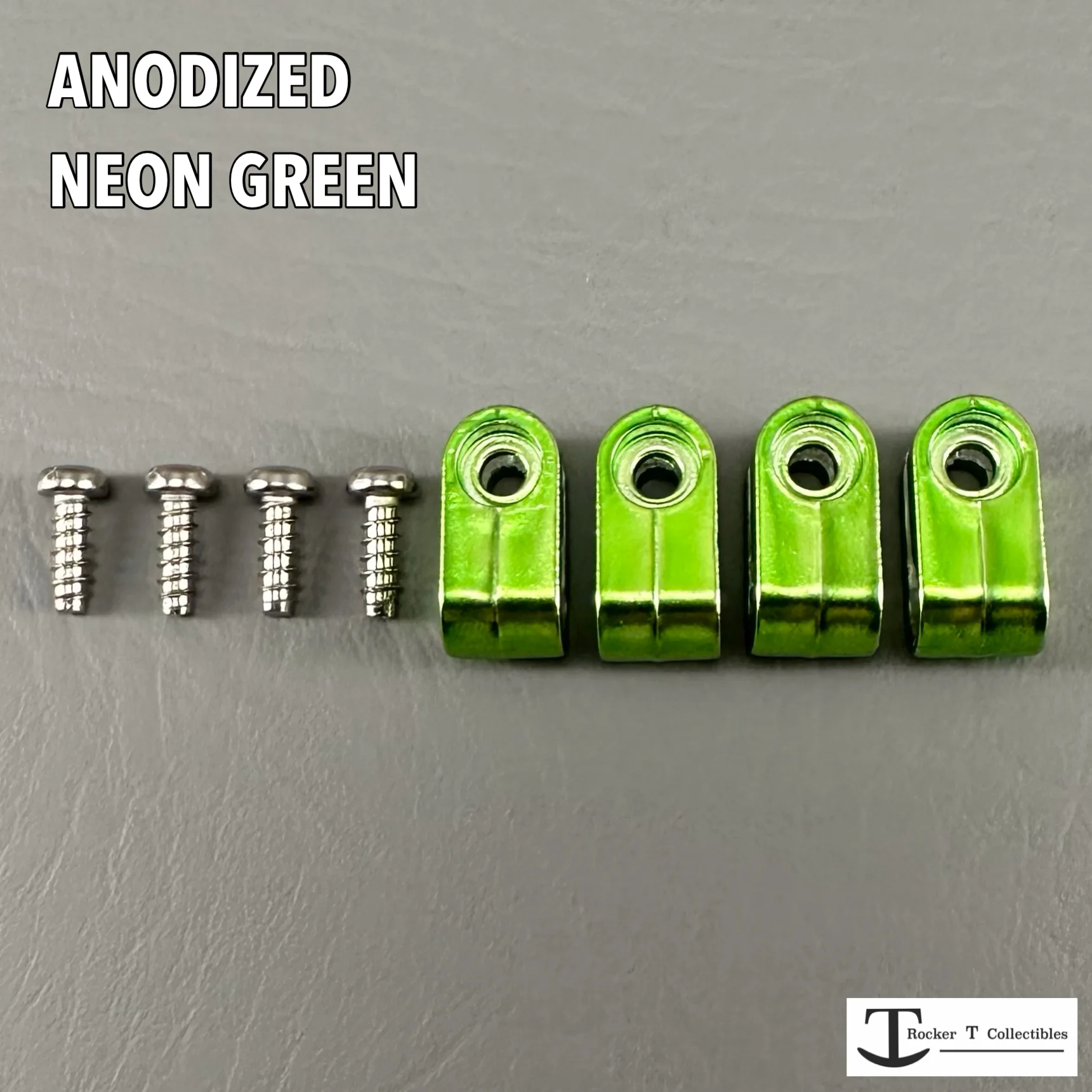 Custom Anodized Acrylic Mini Helmet Facemask Clips - Image 15