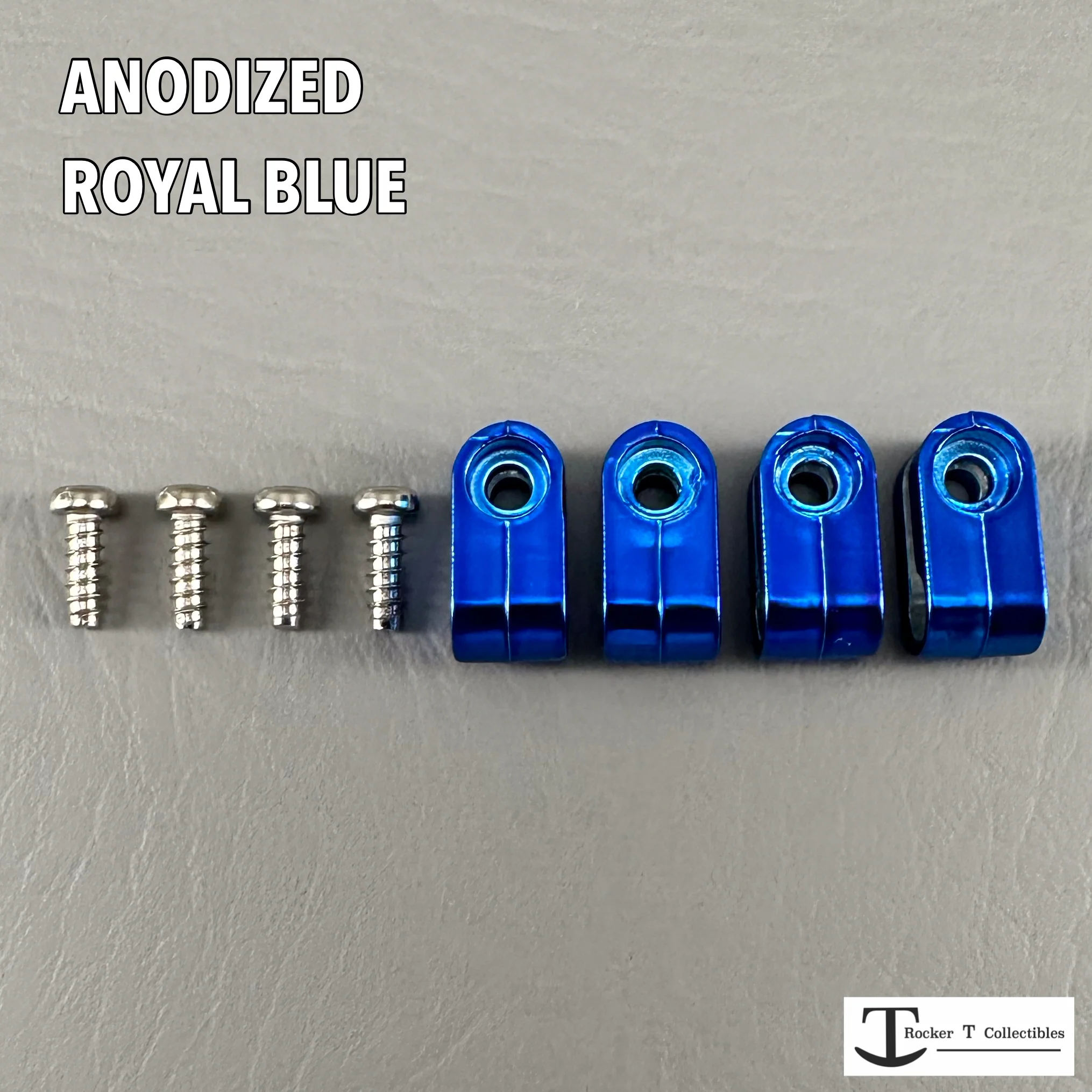 Custom Anodized Acrylic Mini Helmet Facemask Clips - Image 18