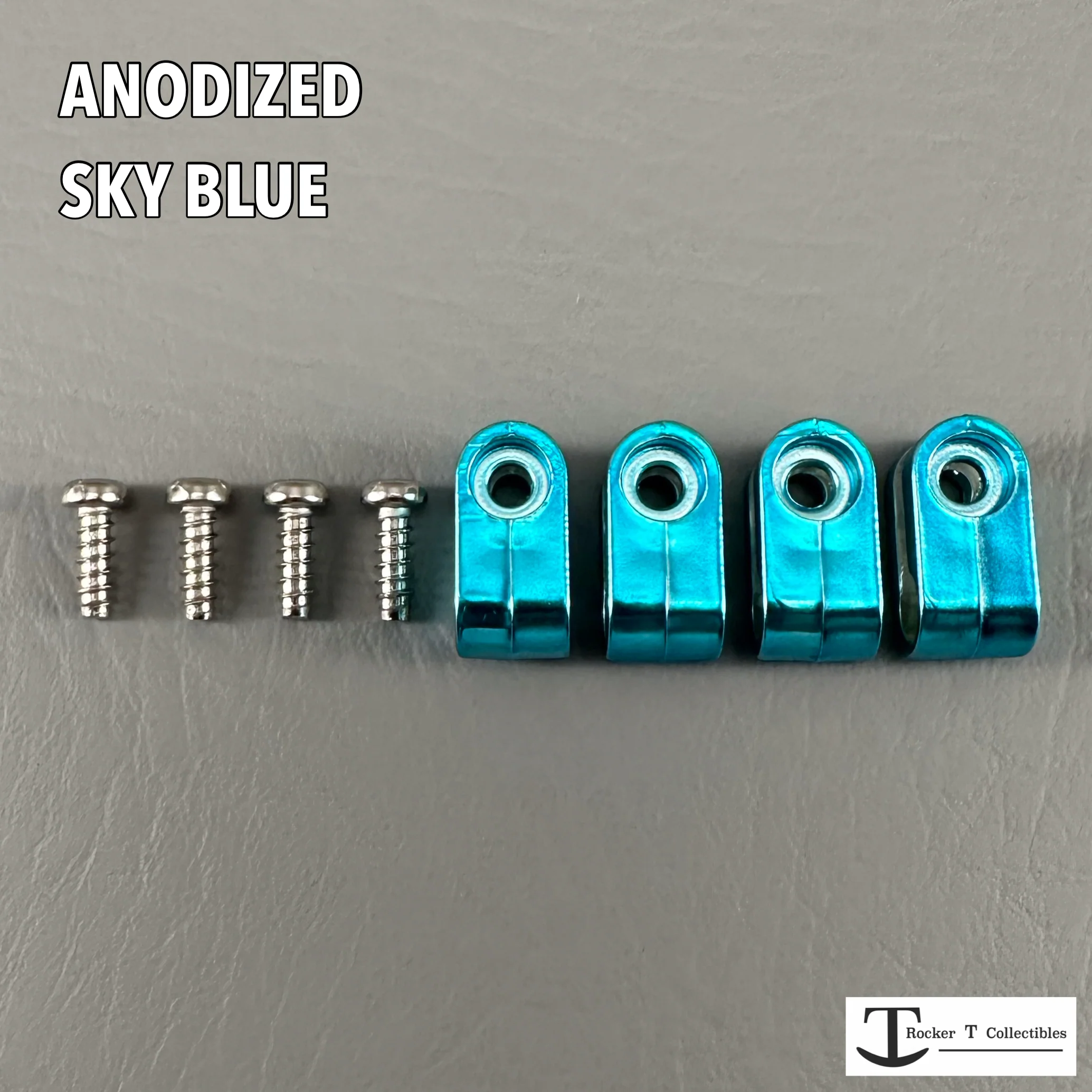 Custom Anodized Acrylic Mini Helmet Facemask Clips - Image 19