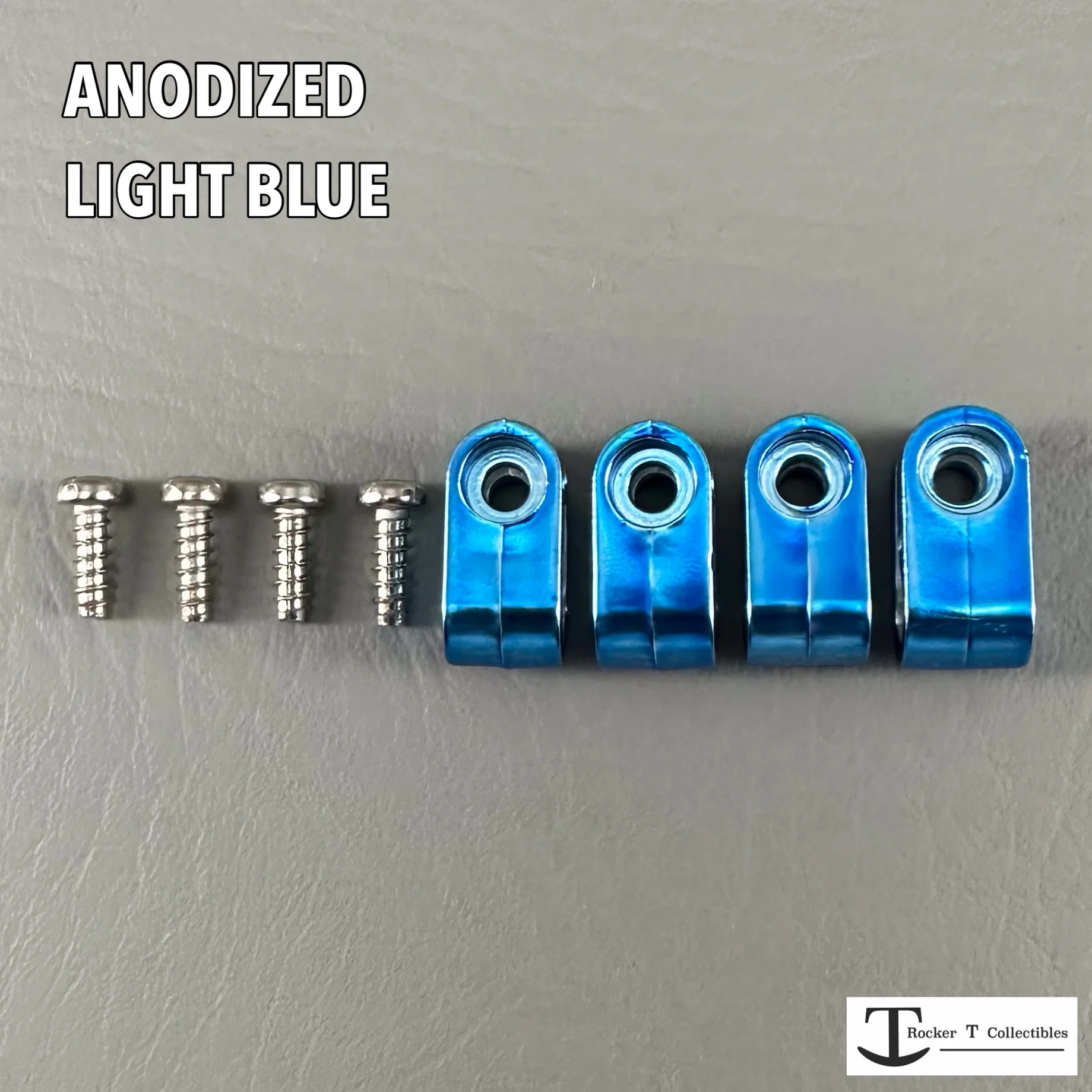 Custom Anodized Acrylic Mini Helmet Facemask Clips - Image 20