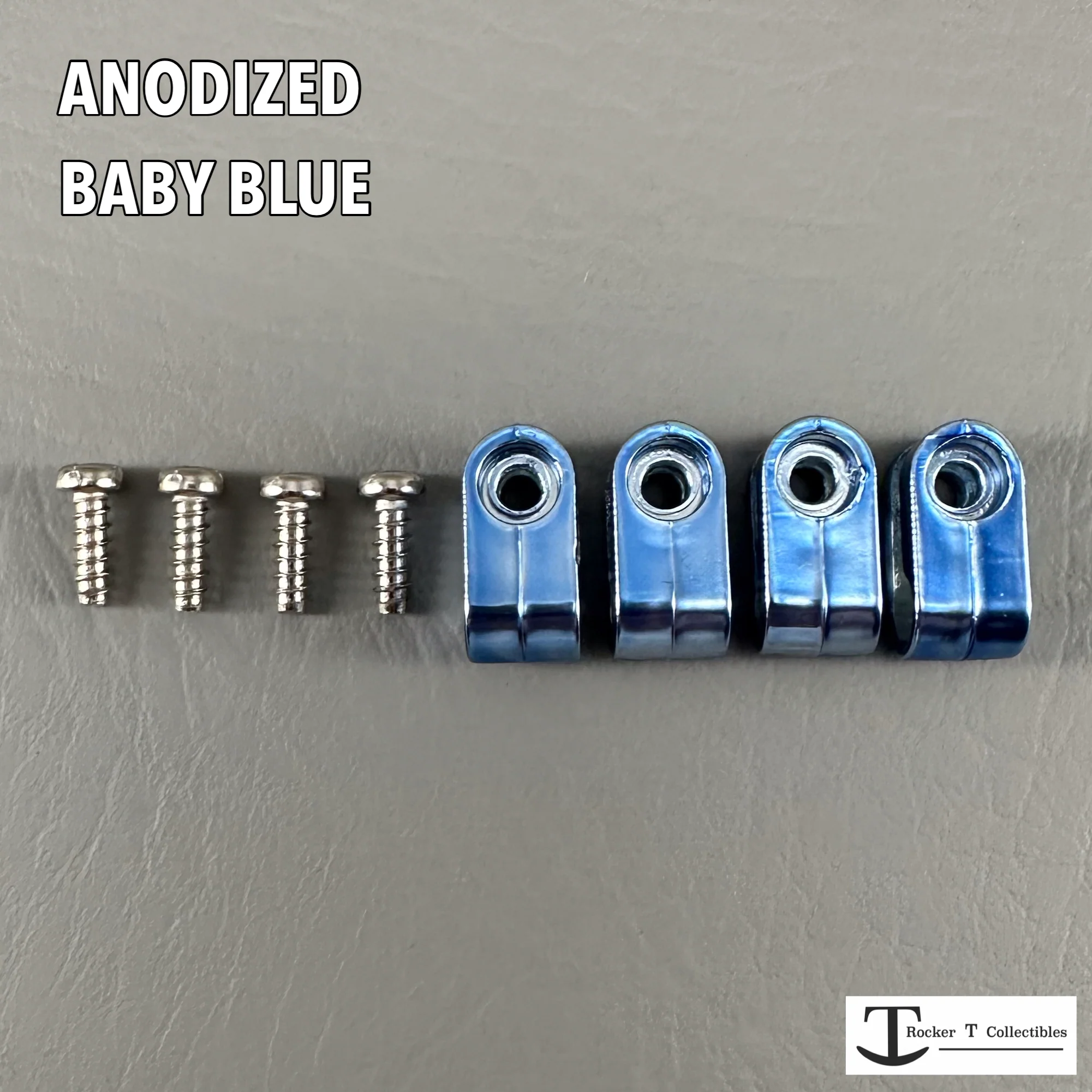 Custom Anodized Acrylic Mini Helmet Facemask Clips - Image 21
