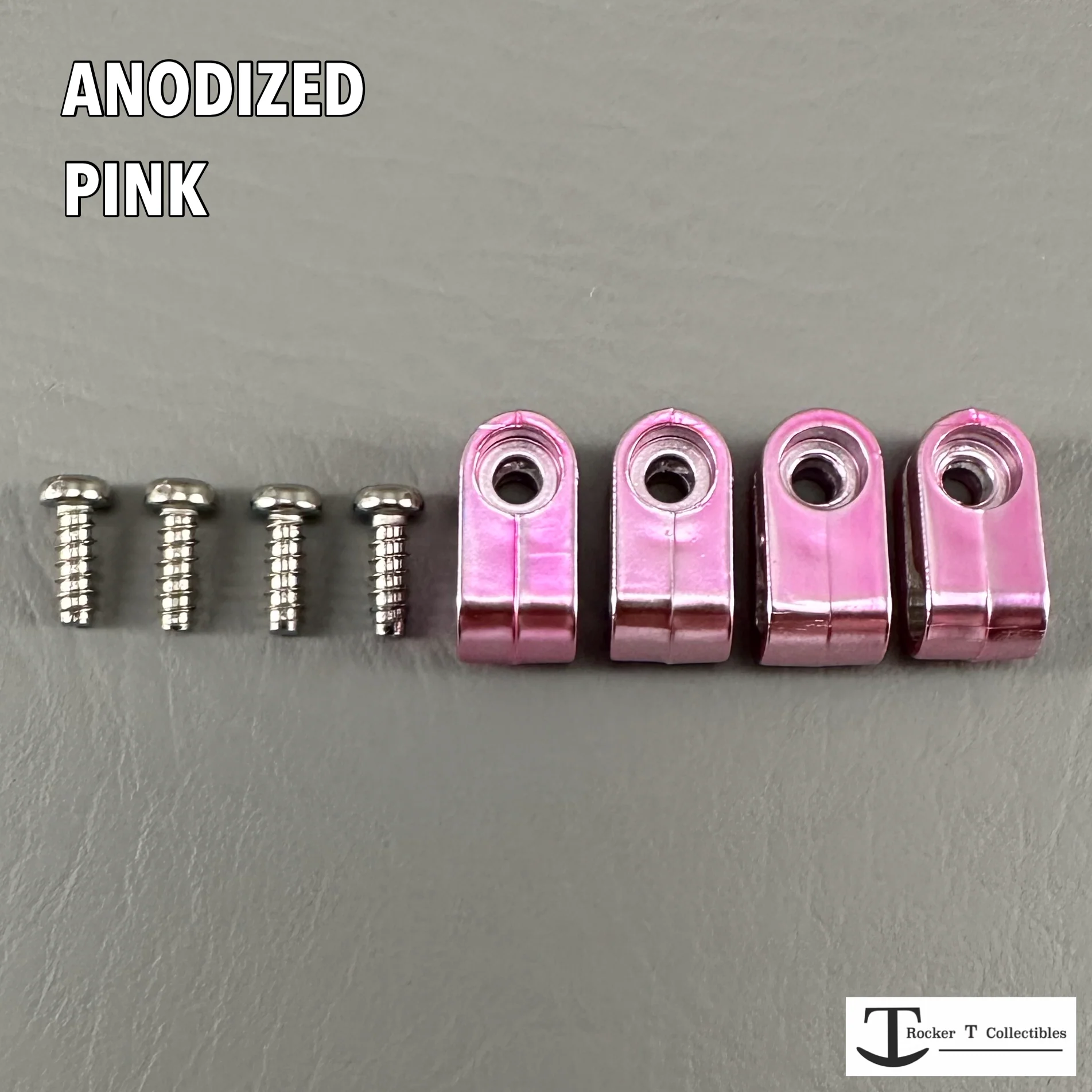 Custom Anodized Acrylic Mini Helmet Facemask Clips - Image 24
