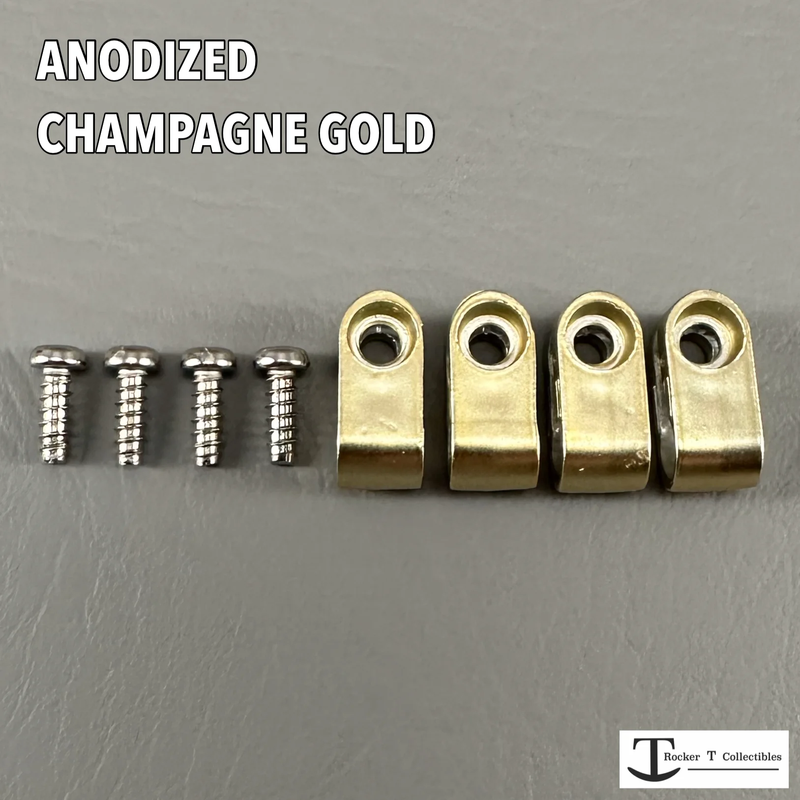 Custom Anodized Acrylic Mini Helmet Facemask Clips - Image 3
