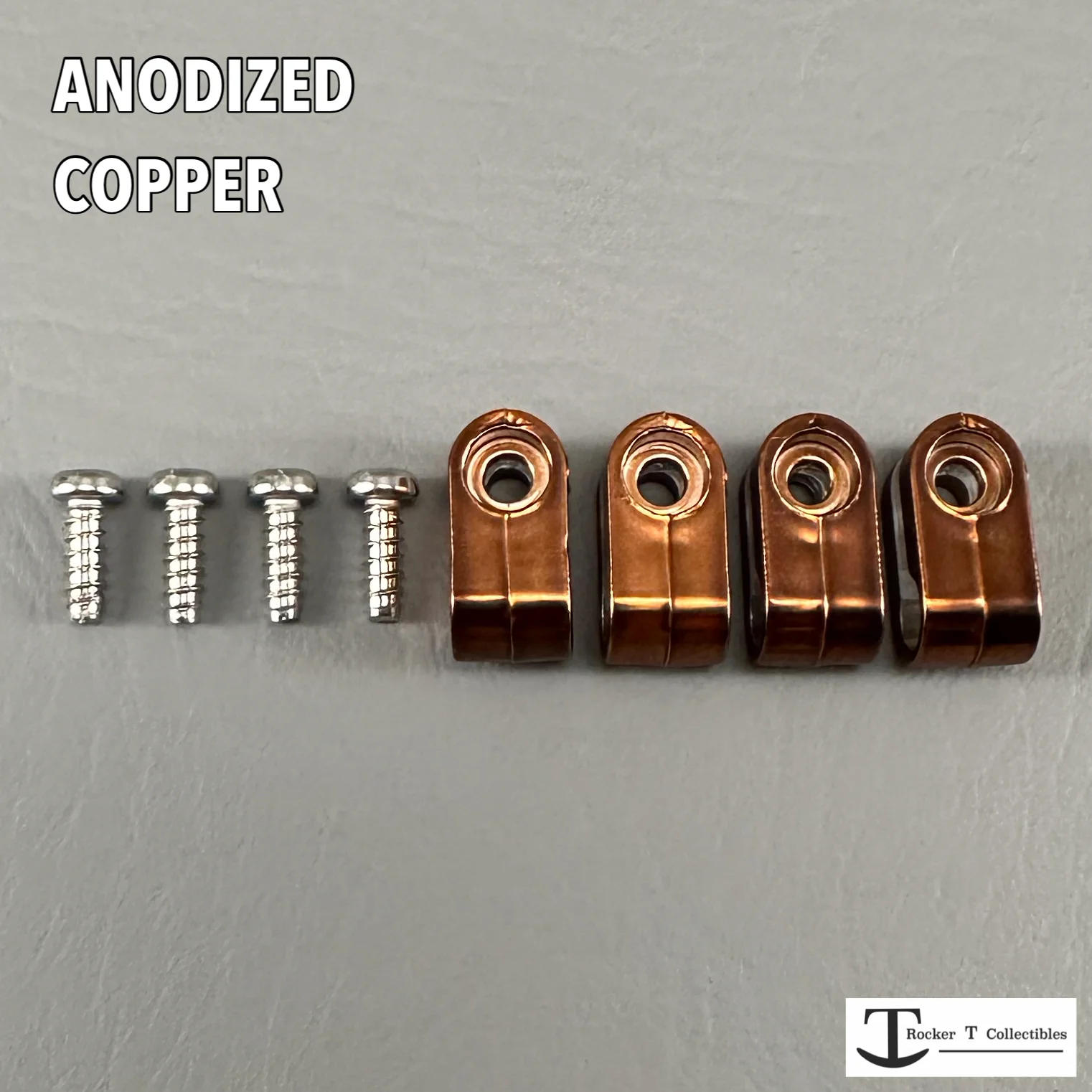 Custom Anodized Acrylic Mini Helmet Facemask Clips - Image 6