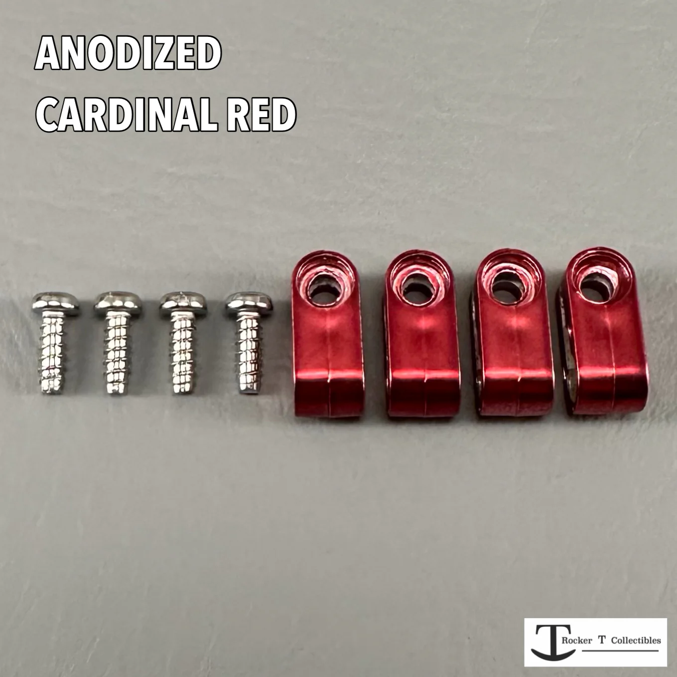 Custom Anodized Acrylic Mini Helmet Facemask Clips - Image 8