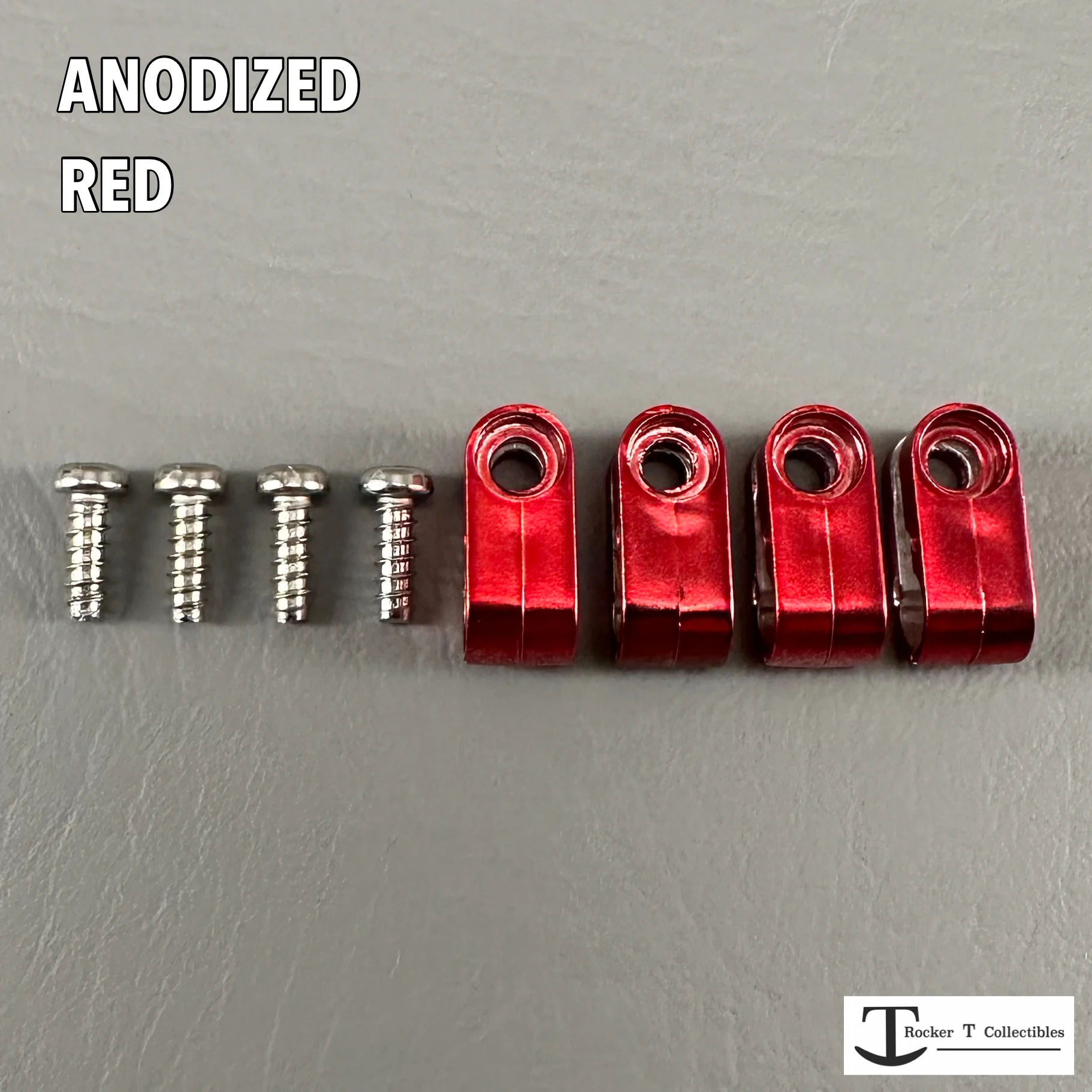 Custom Anodized Acrylic Mini Helmet Facemask Clips - Image 9