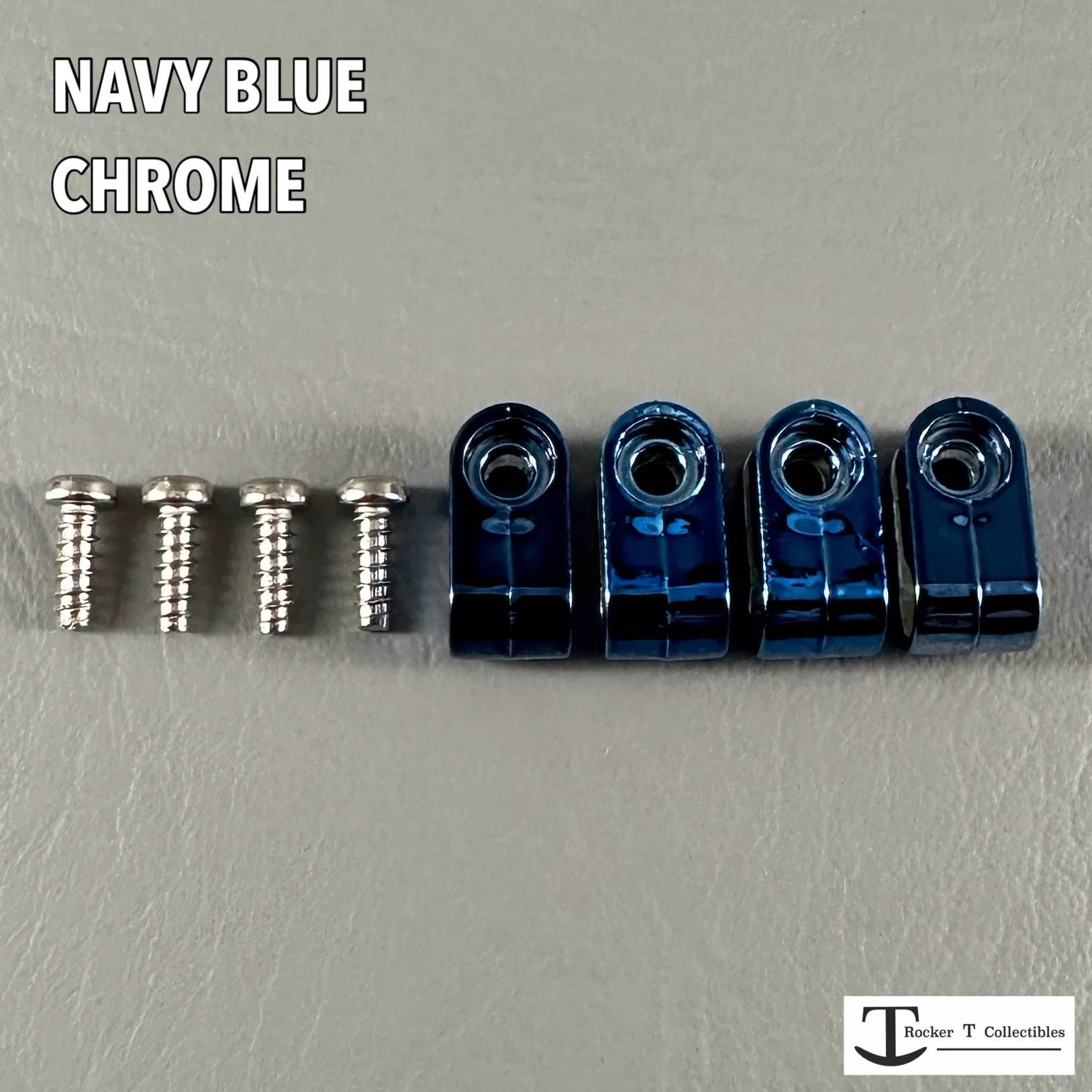 Custom Chrome Acrylic Mini Helmet Facemask Clips - Image 18