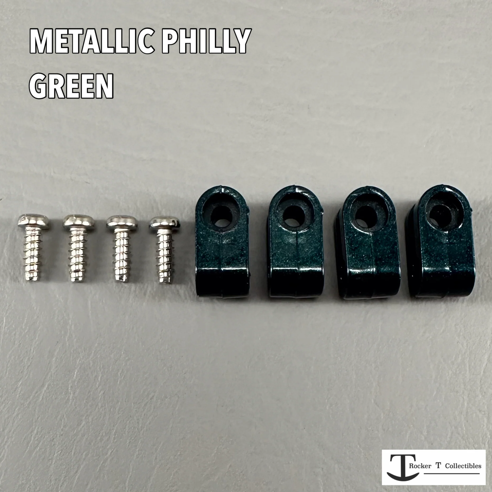 Custom Colored Acrylic Mini Helmet Facemask Clips - Image 14