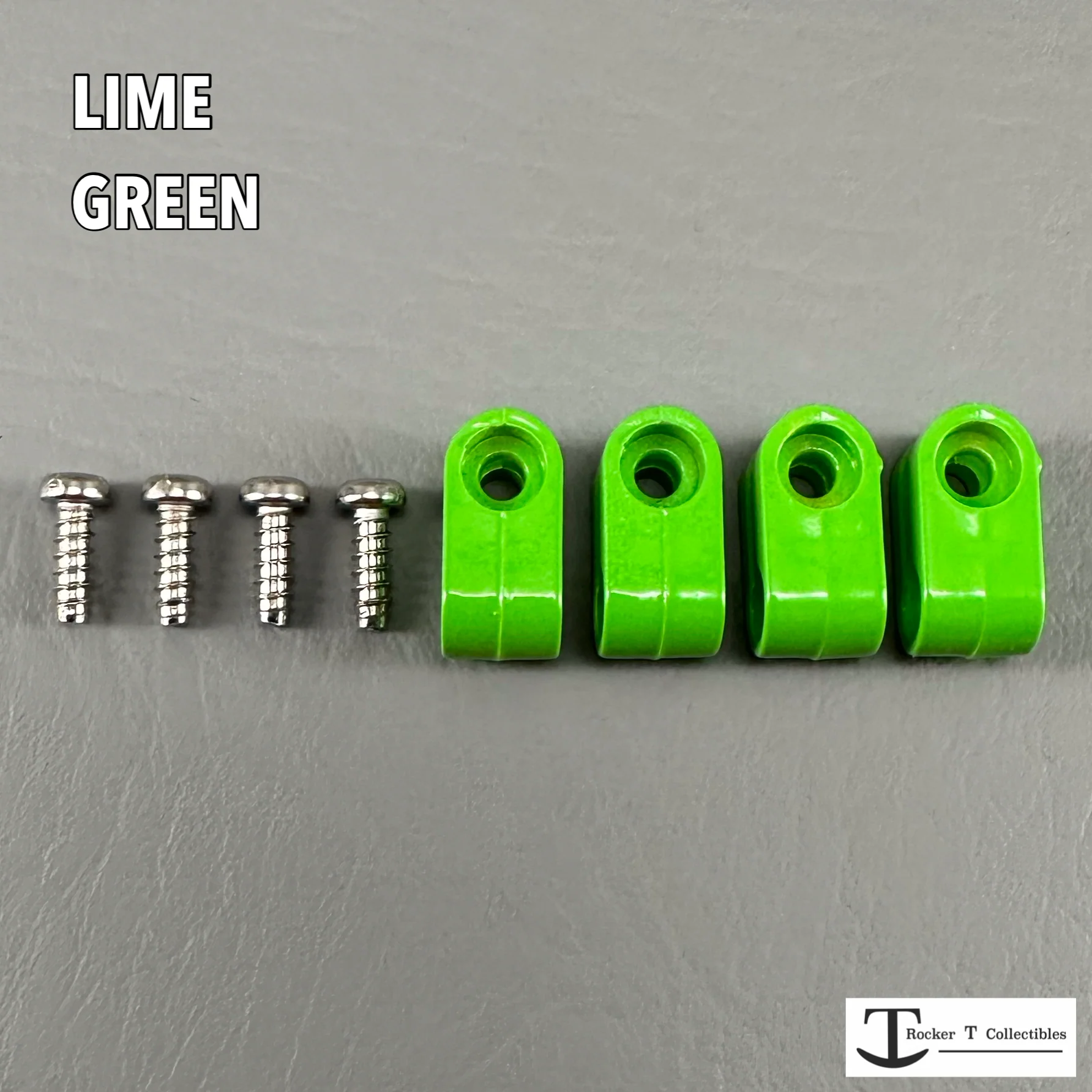 Custom Colored Acrylic Mini Helmet Facemask Clips - Image 15