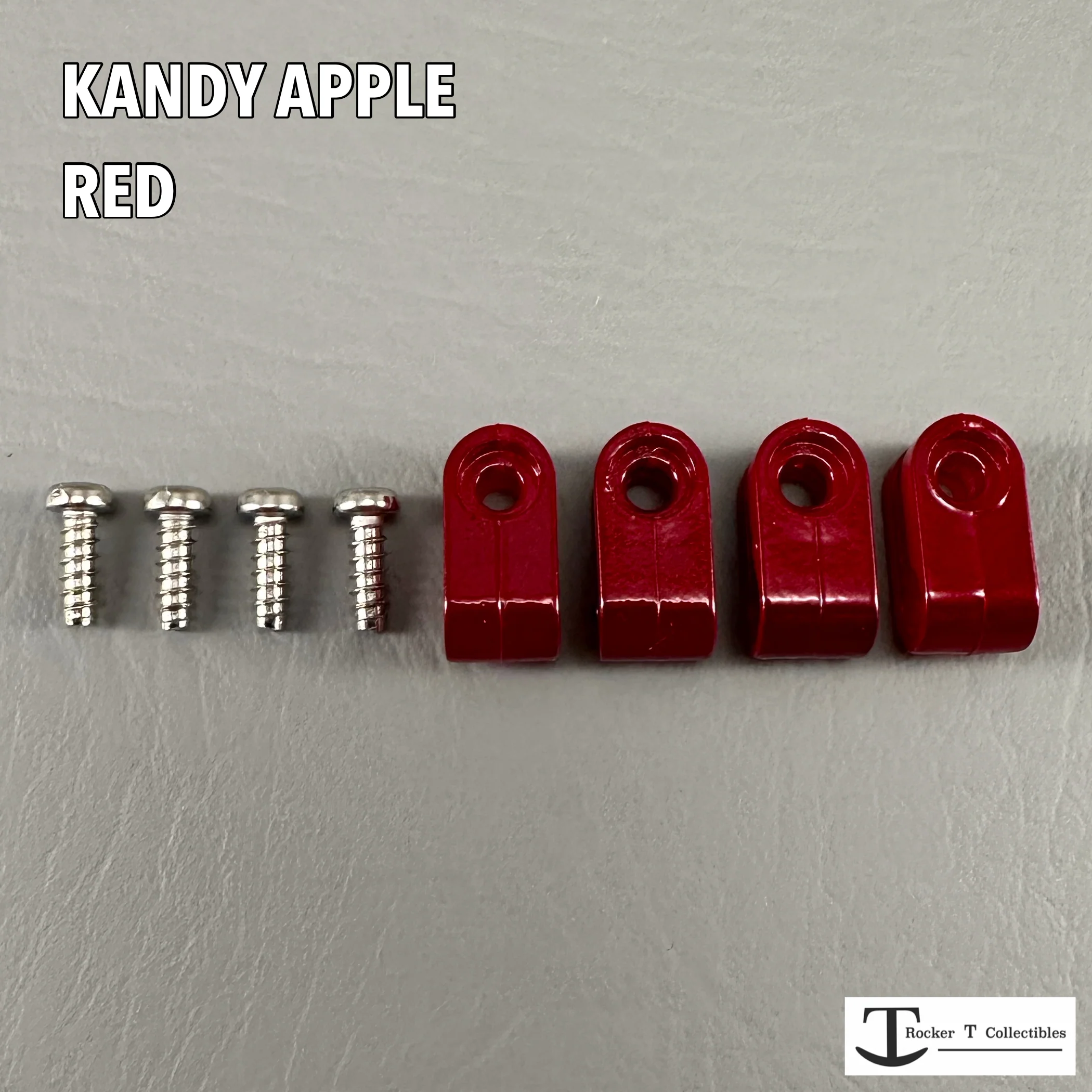 Custom Colored Acrylic Mini Helmet Facemask Clips - Image 9