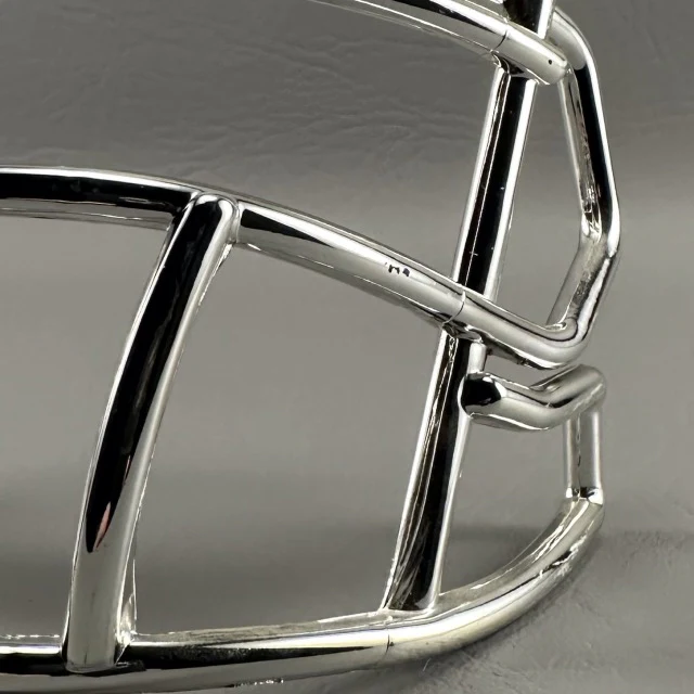 "Factory Seconds" Chrome Riddell Speed Mini Helmet Facemask - Image 4