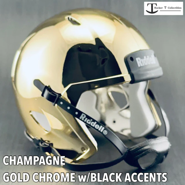 Mini Football Helmet Shells (Speed Chrome Colors) - Image 7