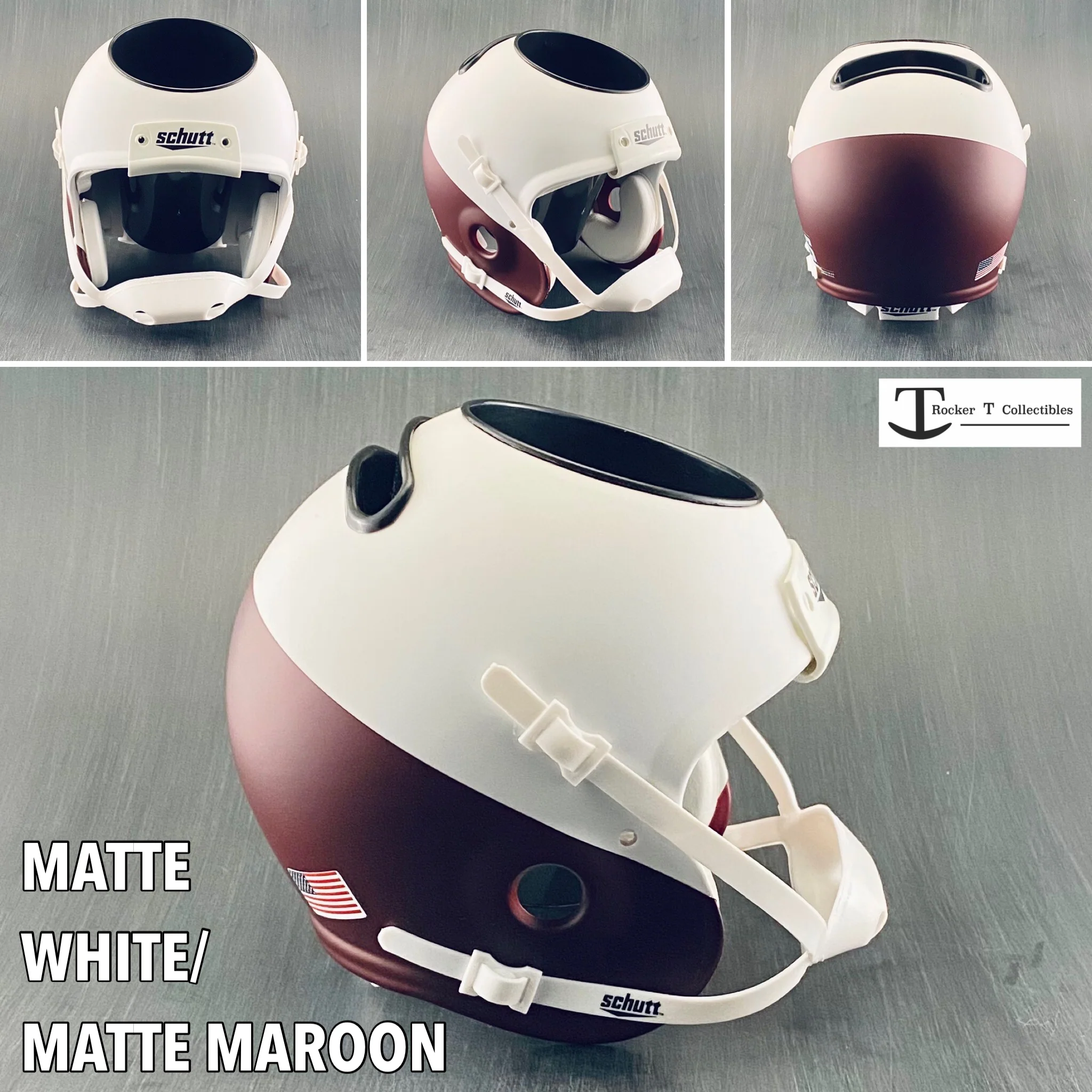 Mini Football Helmet Shells (Schutt Office Desk Caddies) - Image 47