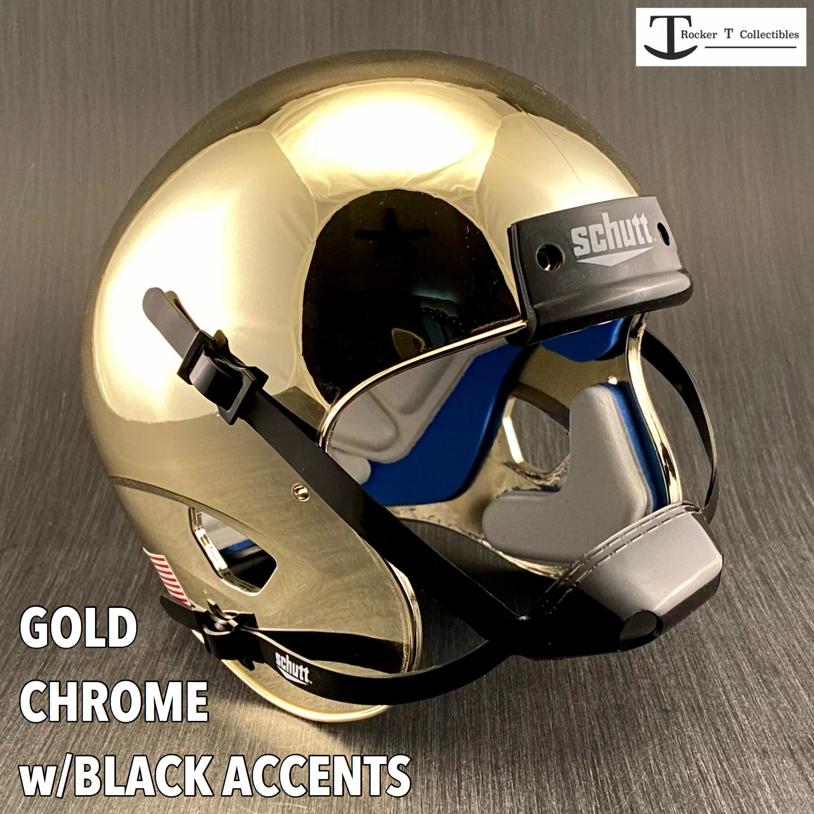 Mini Football Helmet Shells (Schutt XP Chrome Colors) - Image 12
