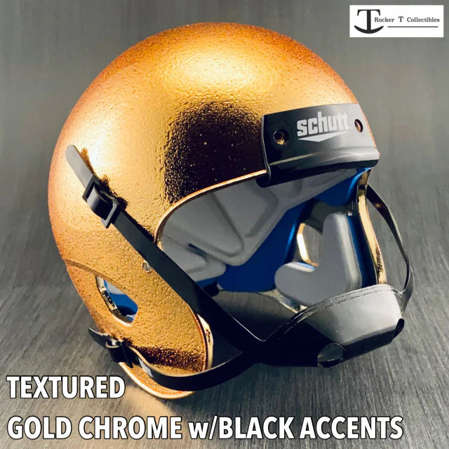 Mini Football Helmet Shells (Schutt XP Chrome Colors) - Image 3