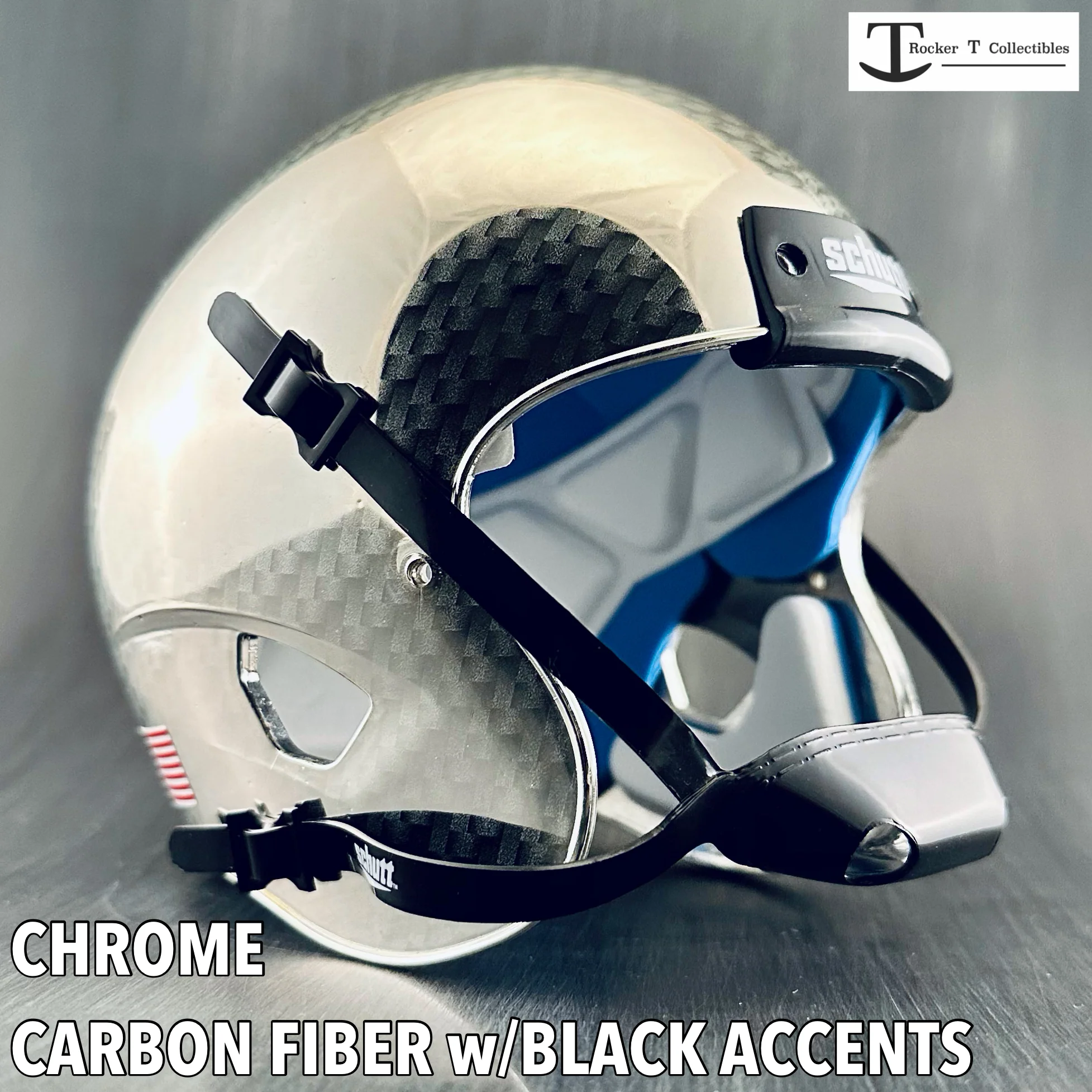 Mini Football Helmet Shells (Schutt XP Chrome Colors) - Image 4
