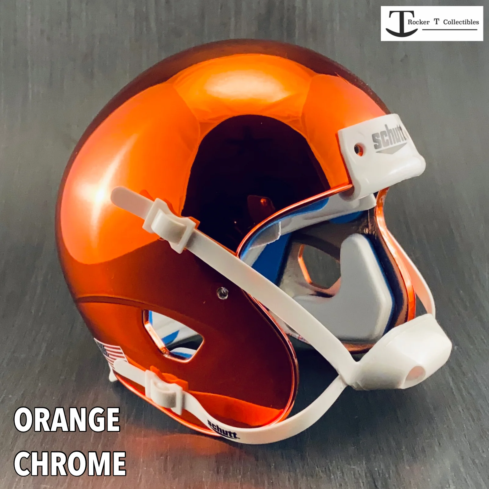 Mini Football Helmet Shells (Schutt XP Chrome Colors) - Image 5