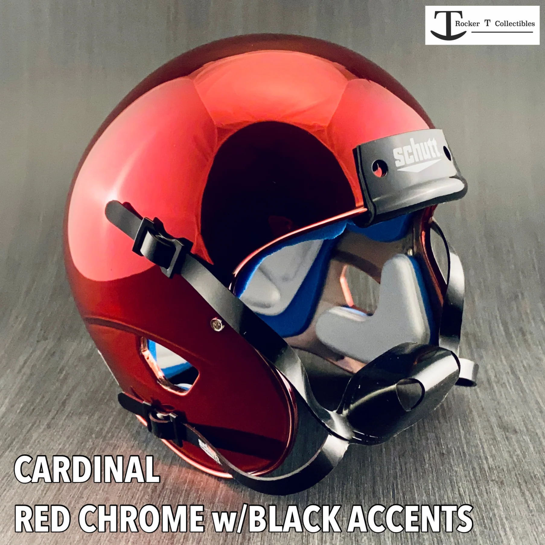 Mini Football Helmet Shells (Schutt XP Chrome Colors) - Image 6
