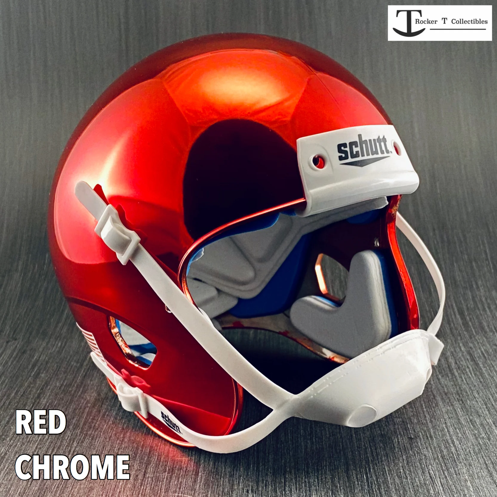 Mini Football Helmet Shells (Schutt XP Chrome Colors) - Image 9