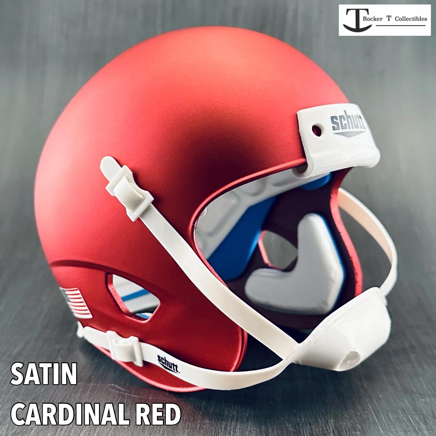 Mini Football Helmet Shells (Schutt XP Satin & Anodized Colors) - Image 3