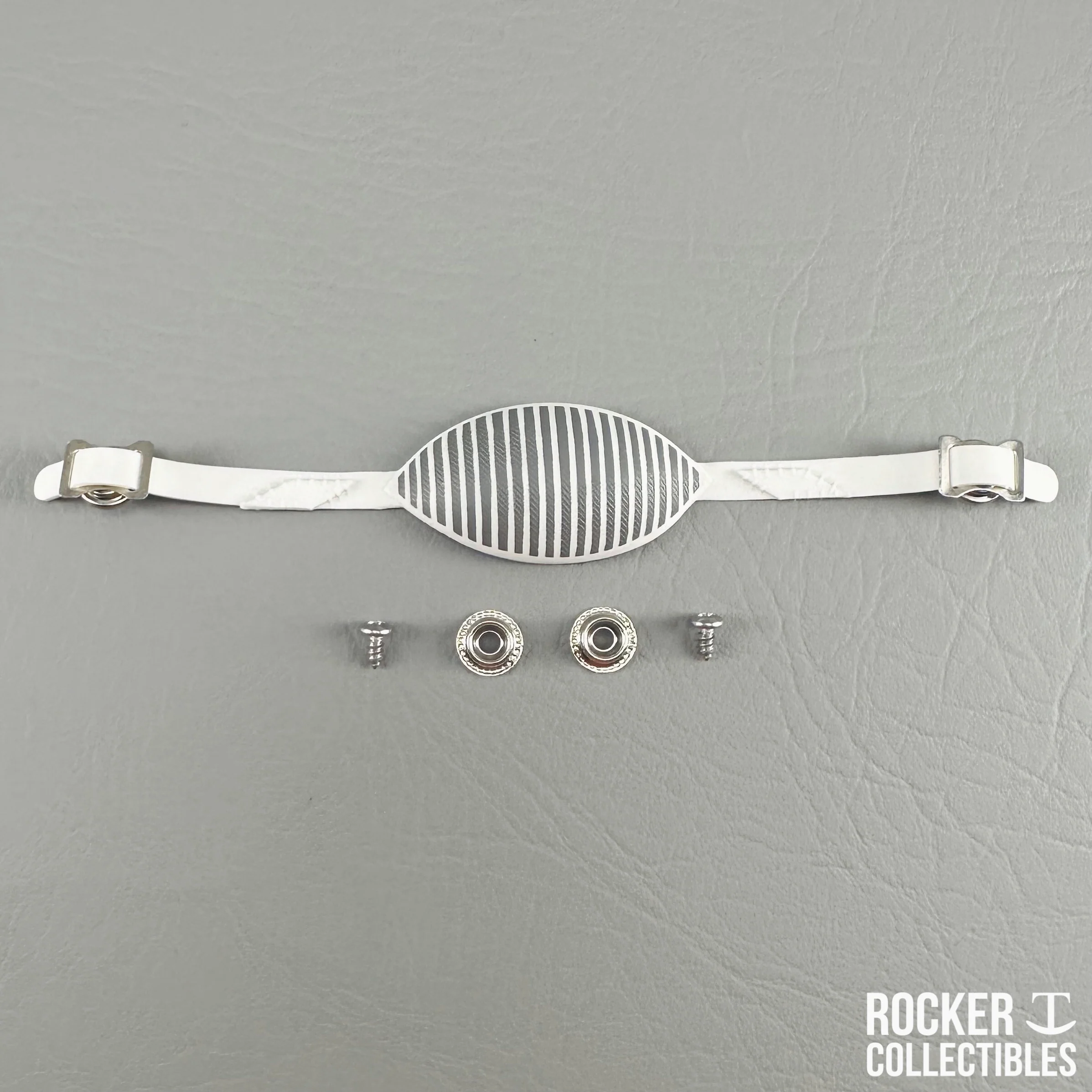 Riddell Custom "Authentic" Low Mount Throwback 60's-70's Era 2-Point Chinstrap - working Snaps