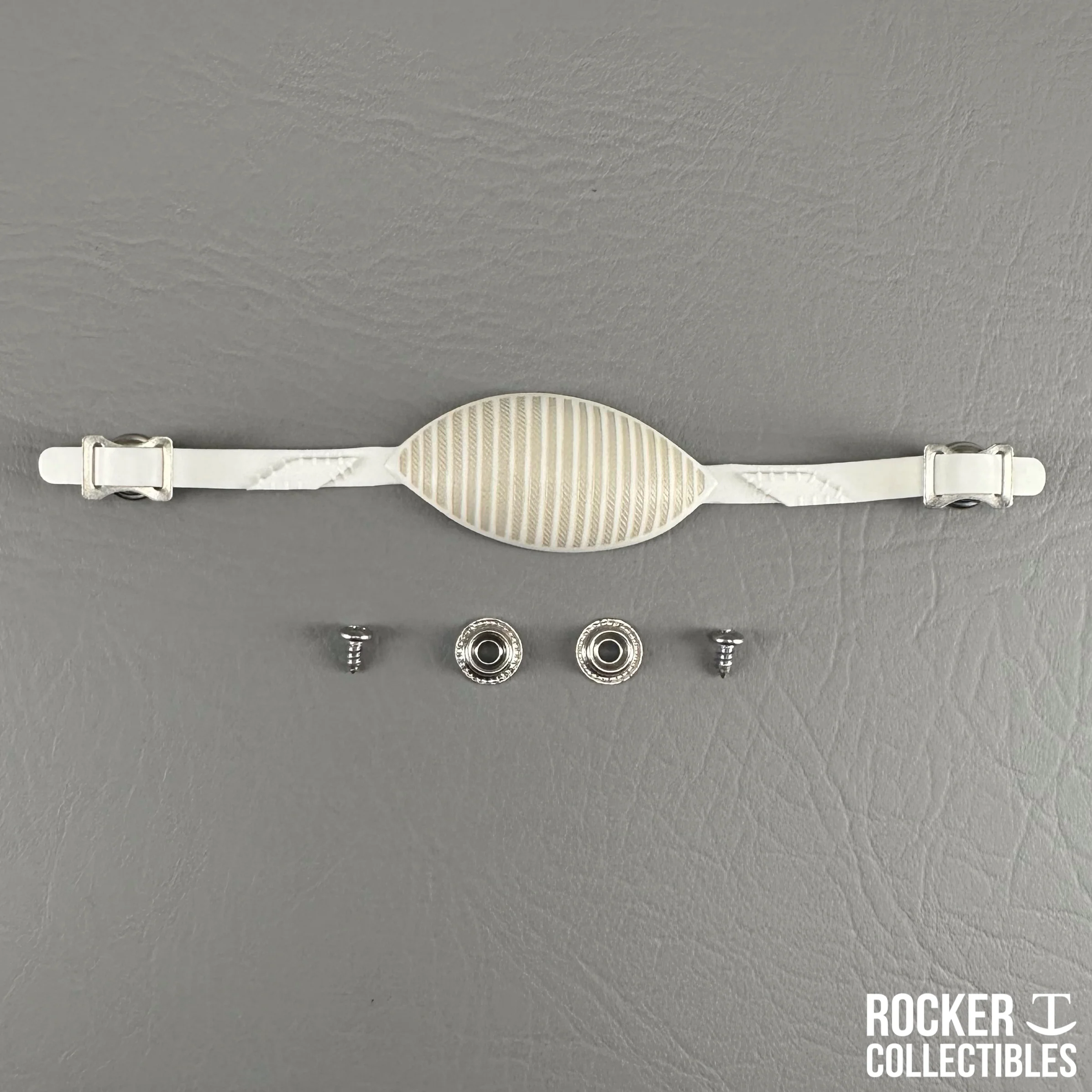 Riddell Custom "Authentic" Low Mount Throwback 80's Era 2-Point Chinstrap - working Snaps