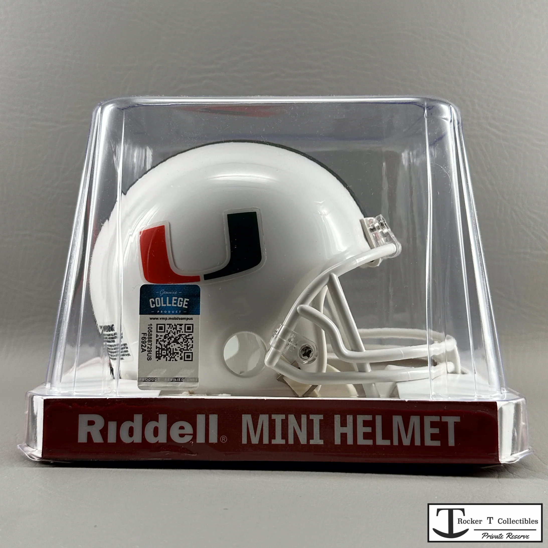 Riddell Miami Hurricanes VSR4 Mini Helmet