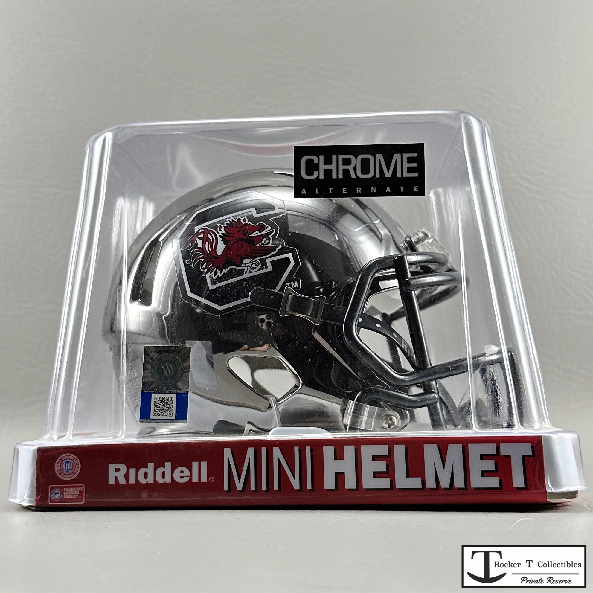 Riddell South Carolina Gamecocks Chrome Speed Mini Helmet (LAST ONE)