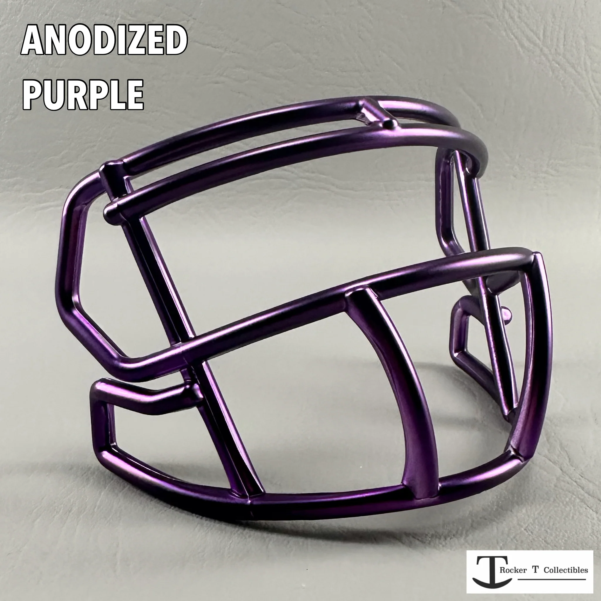 Riddell Speed S2BD-SW-SP Plastic Mini Helmet Facemasks (Anodized Colors) - Image 10