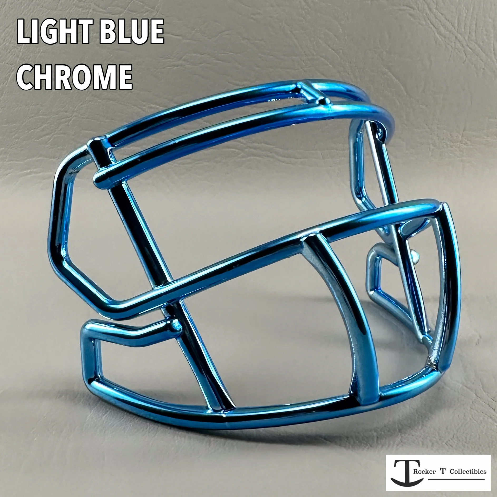 Riddell Speed S2BD-SW-SP Plastic Mini Helmet Facemasks (Chrome Colors) - Image 11