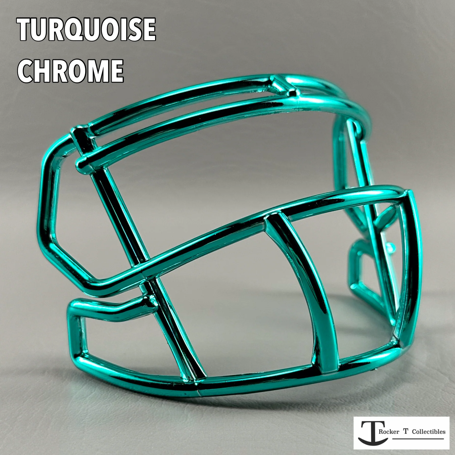 Riddell Speed S2BD-SW-SP Plastic Mini Helmet Facemasks (Chrome Colors) - Image 13