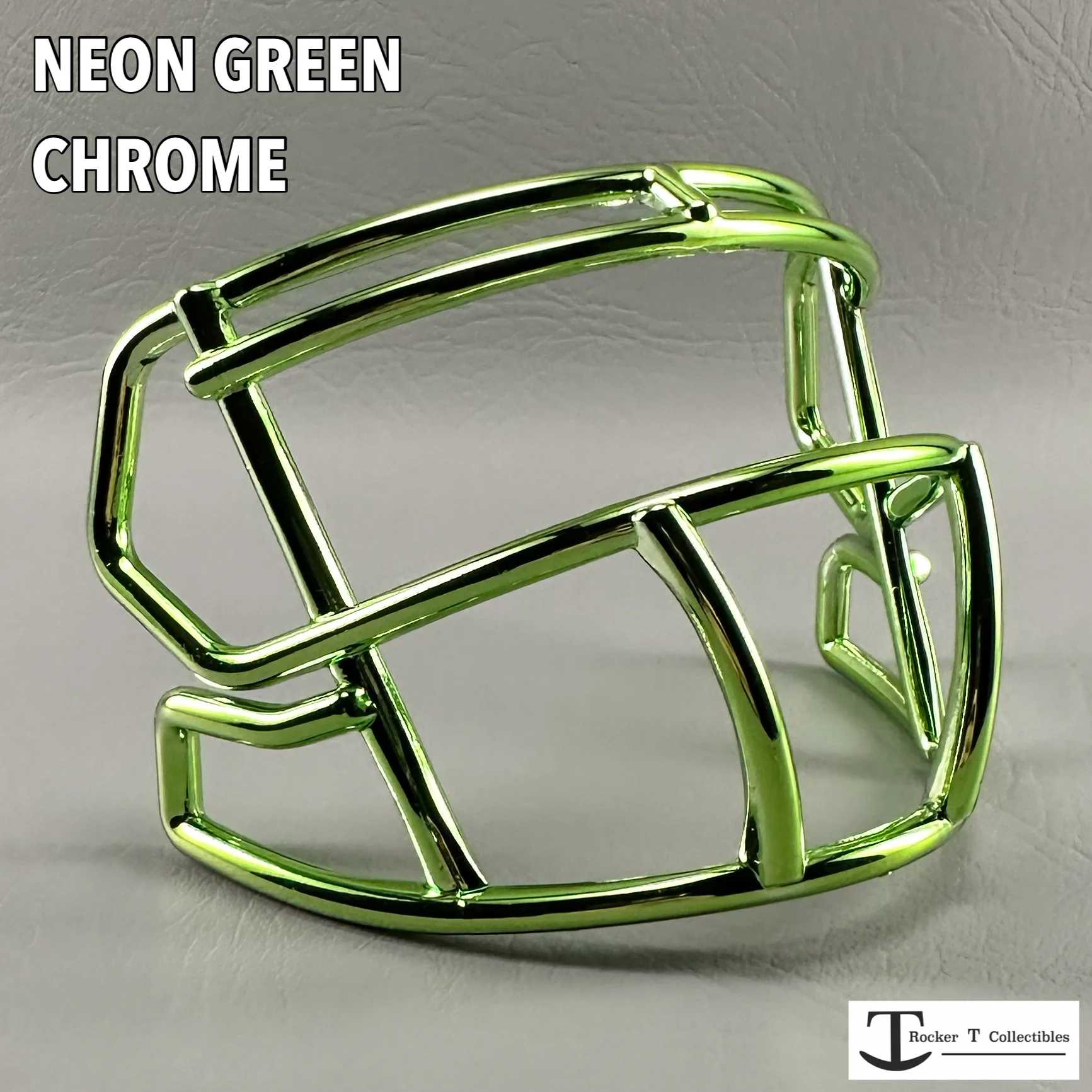 Riddell Speed S2BD-SW-SP Plastic Mini Helmet Facemasks (Chrome Colors) - Image 14