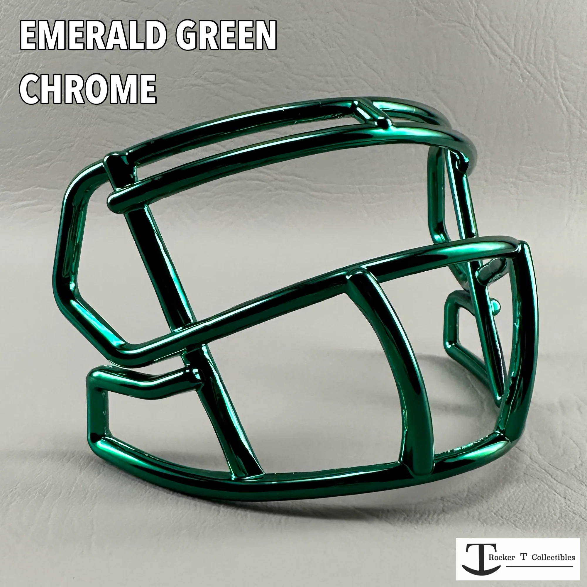 Riddell Speed S2BD-SW-SP Plastic Mini Helmet Facemasks (Chrome Colors) - Image 16