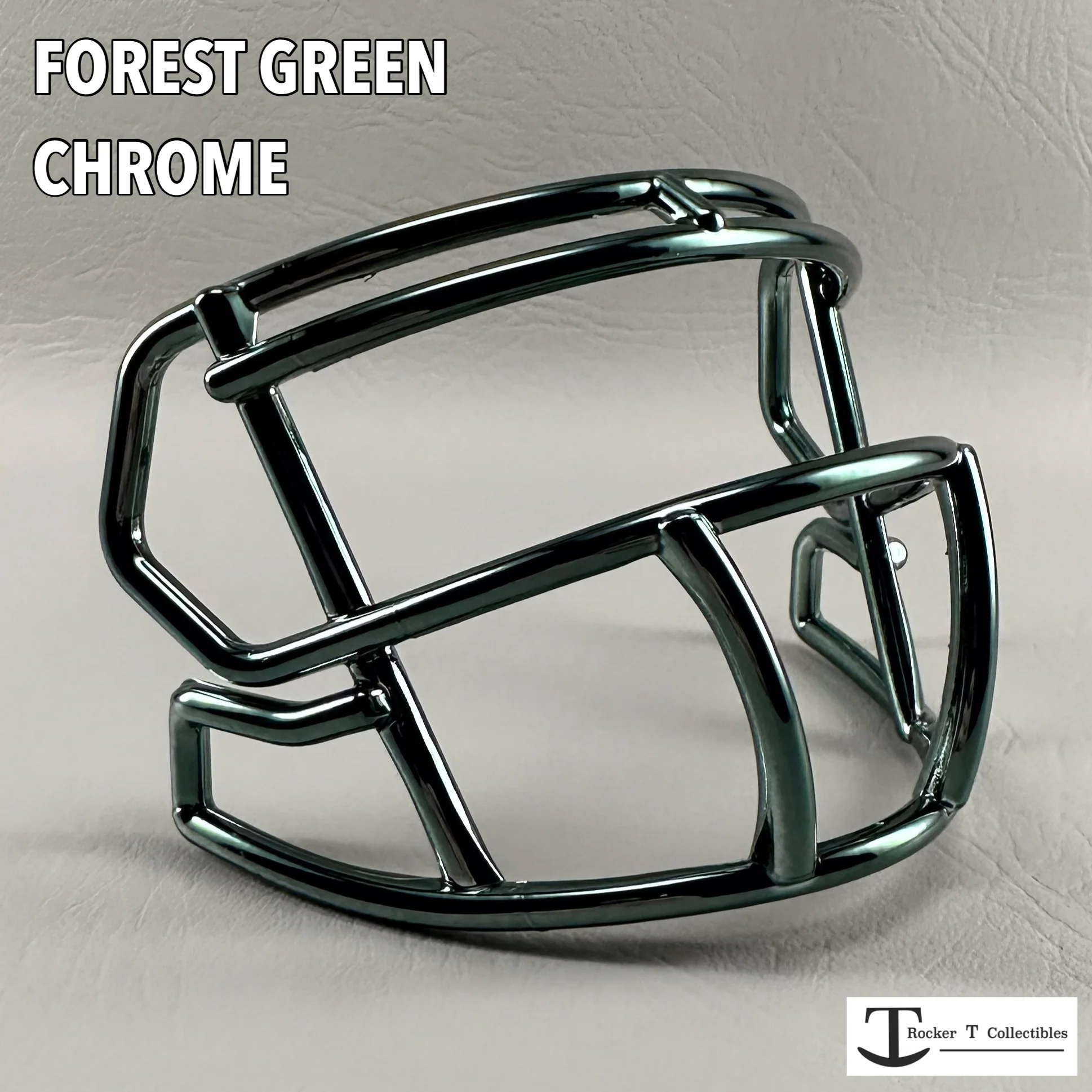 Riddell Speed S2BD-SW-SP Plastic Mini Helmet Facemasks (Chrome Colors) - Image 17
