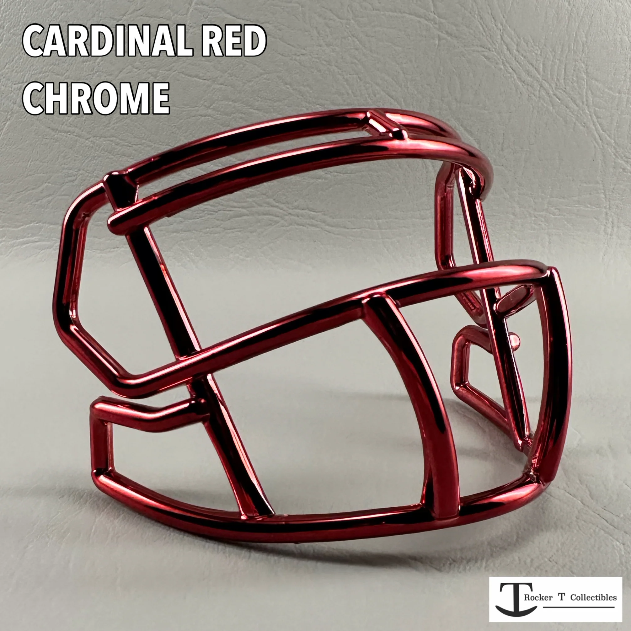 Riddell Speed S2BD-SW-SP Plastic Mini Helmet Facemasks (Chrome Colors) - Image 18