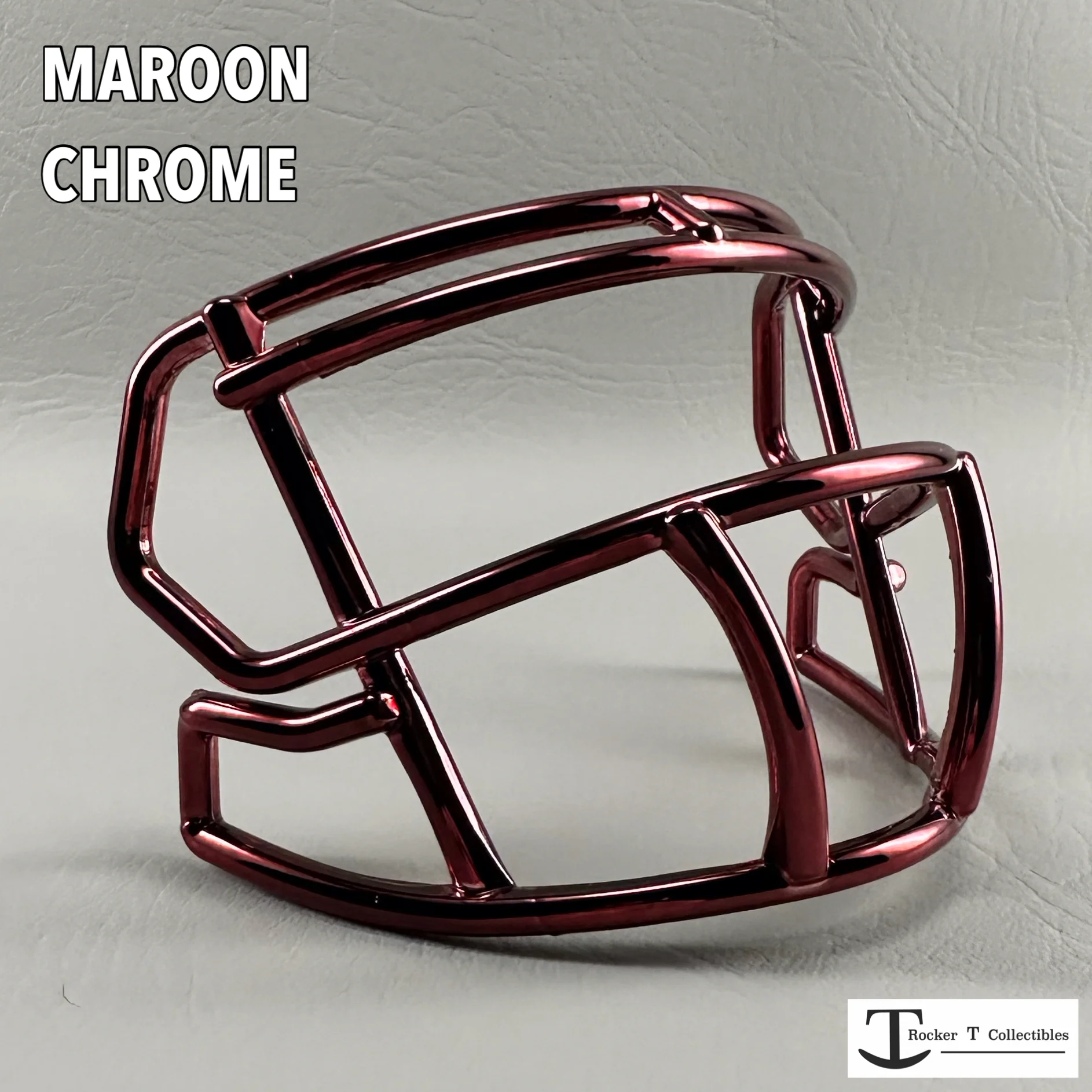 Riddell Speed S2BD-SW-SP Plastic Mini Helmet Facemasks (Chrome Colors) - Image 20