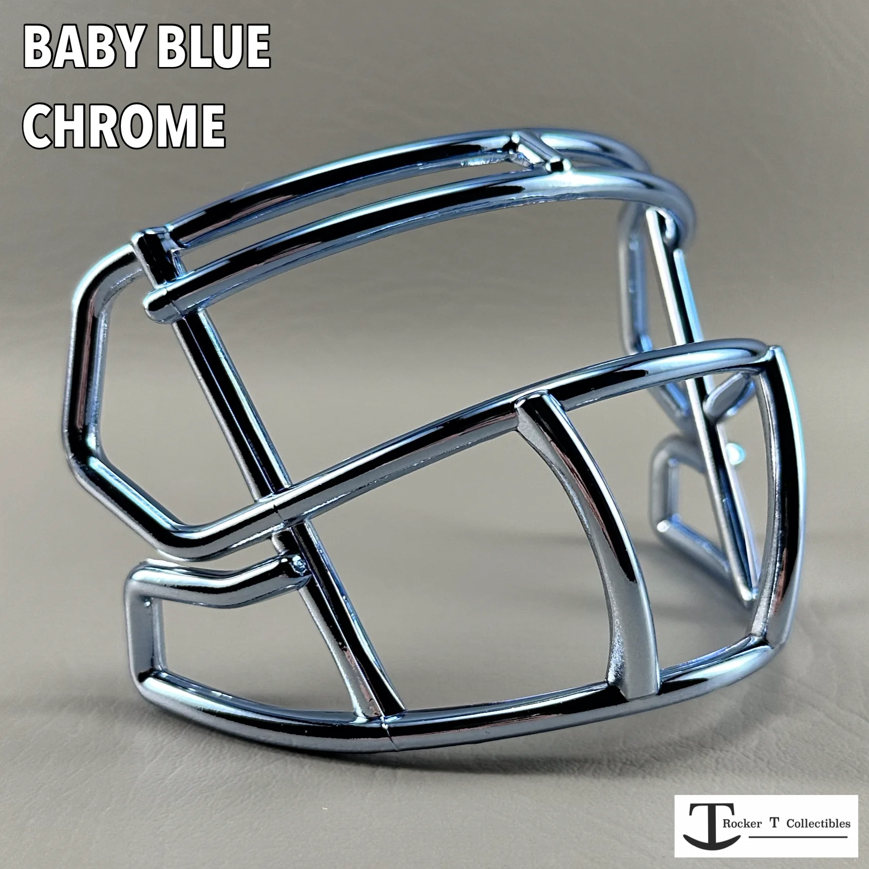 Riddell Speed S2BD-SW-SP Plastic Mini Helmet Facemasks (Chrome Colors) - Image 27