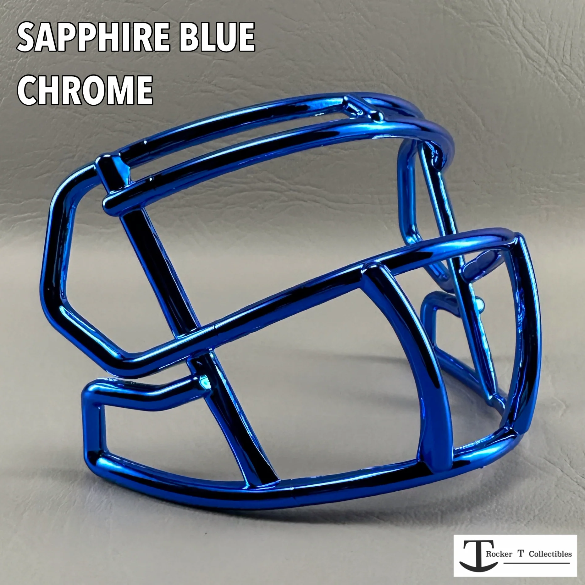 Riddell Speed S2BD-SW-SP Plastic Mini Helmet Facemasks (Chrome Colors) - Image 4