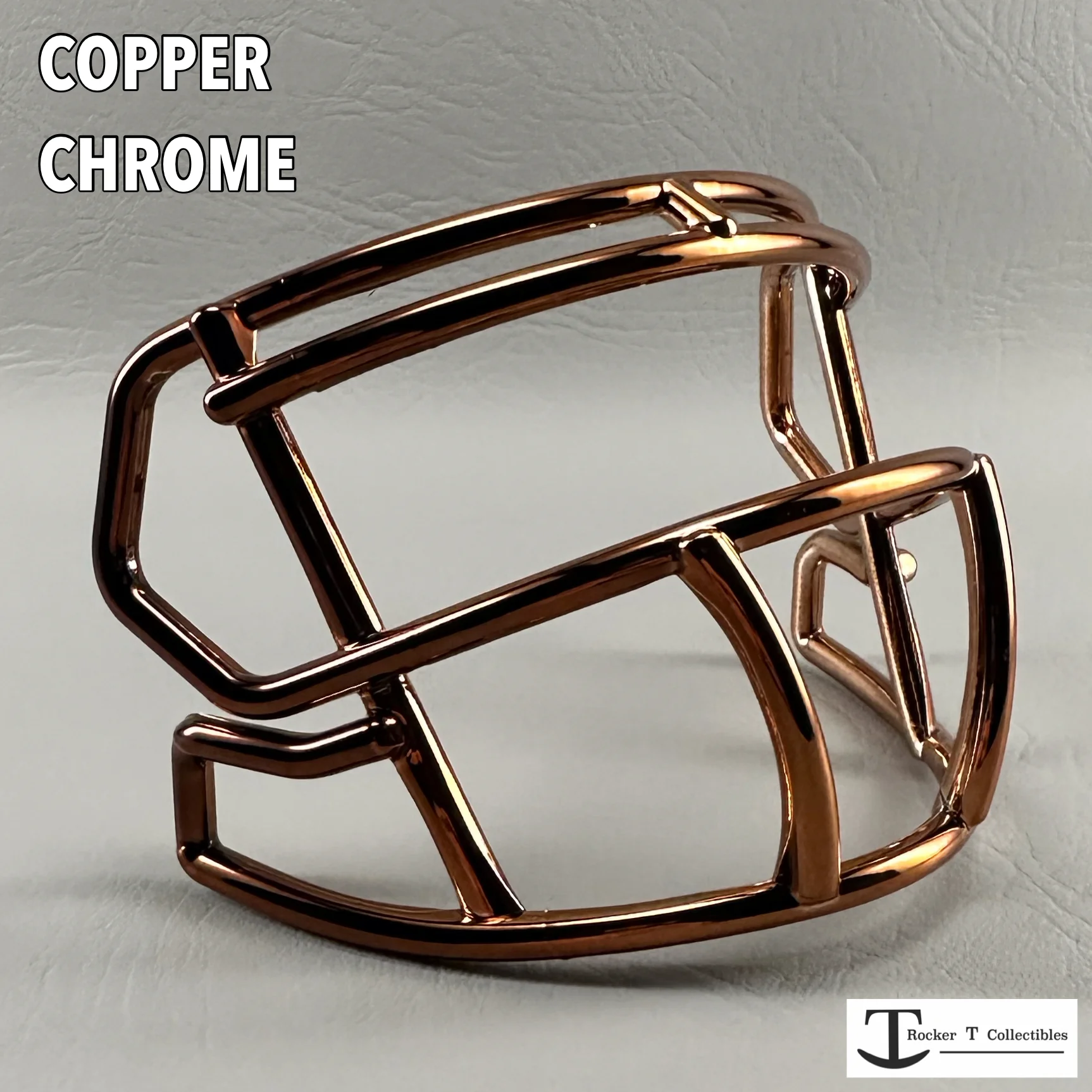Riddell Speed S2BD-SW-SP Plastic Mini Helmet Facemasks (Chrome Colors) - Image 6