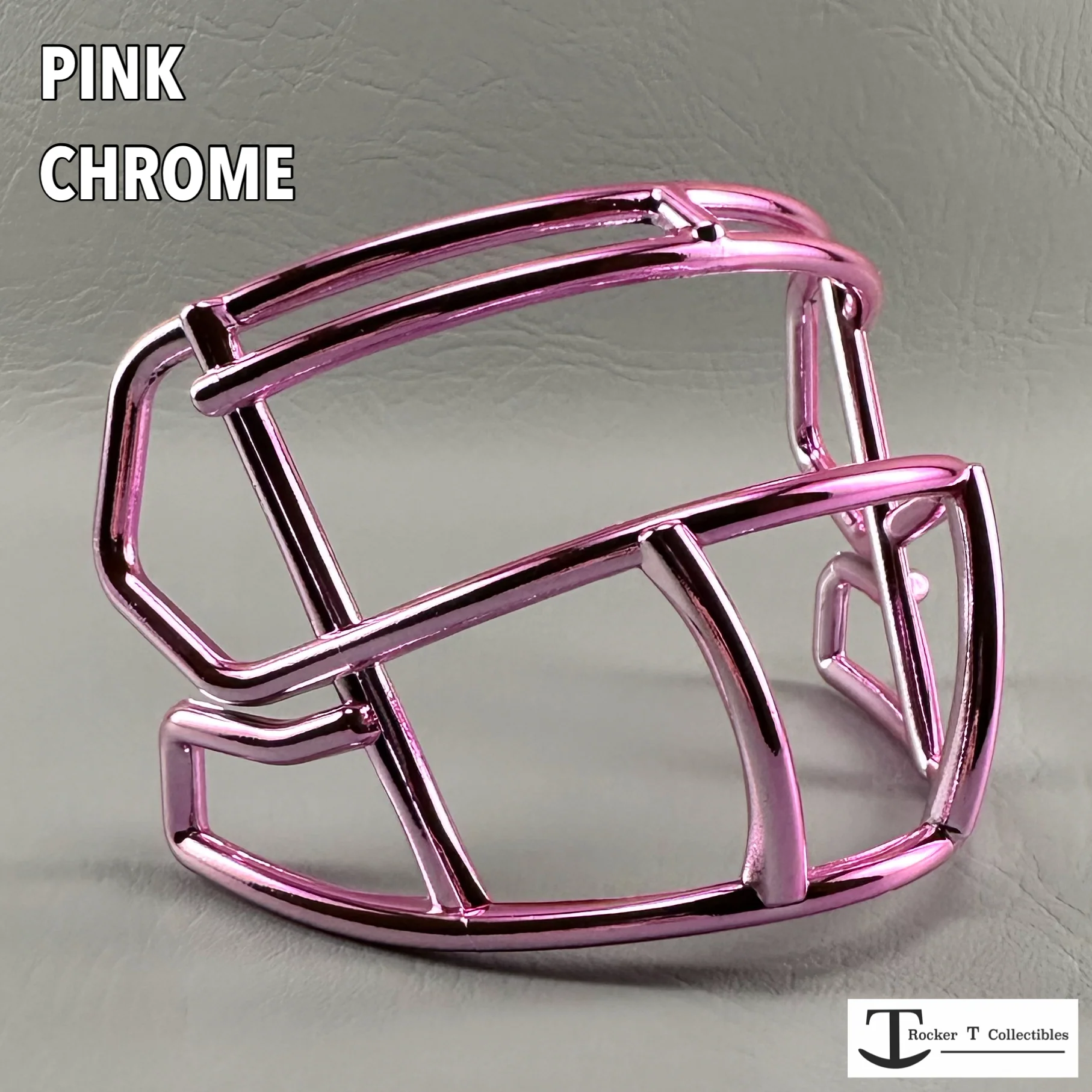 Riddell Speed S2BD-SW-SP Plastic Mini Helmet Facemasks (Chrome Colors) - Image 7