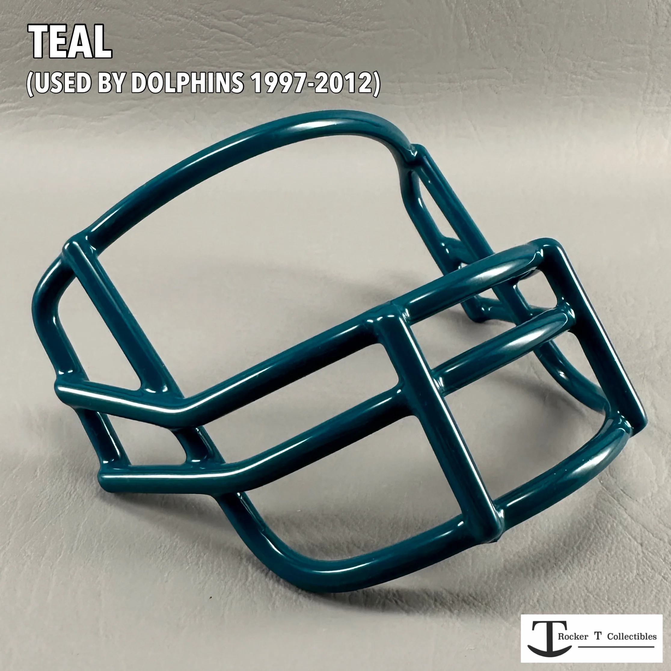 Riddell Throwback OPO Metal Mini Helmet Facemask 🟩🟩🟩🟩 - Image 11