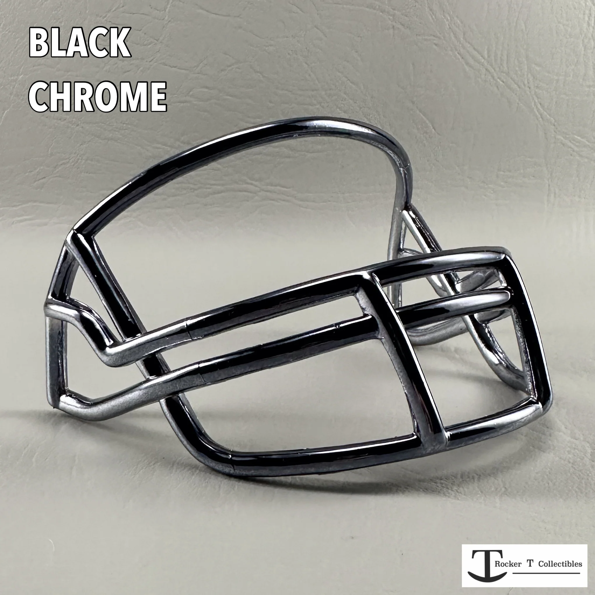 Riddell Z-2B Plastic Mini Helmet Facemasks (Chrome Colors) - Image 12