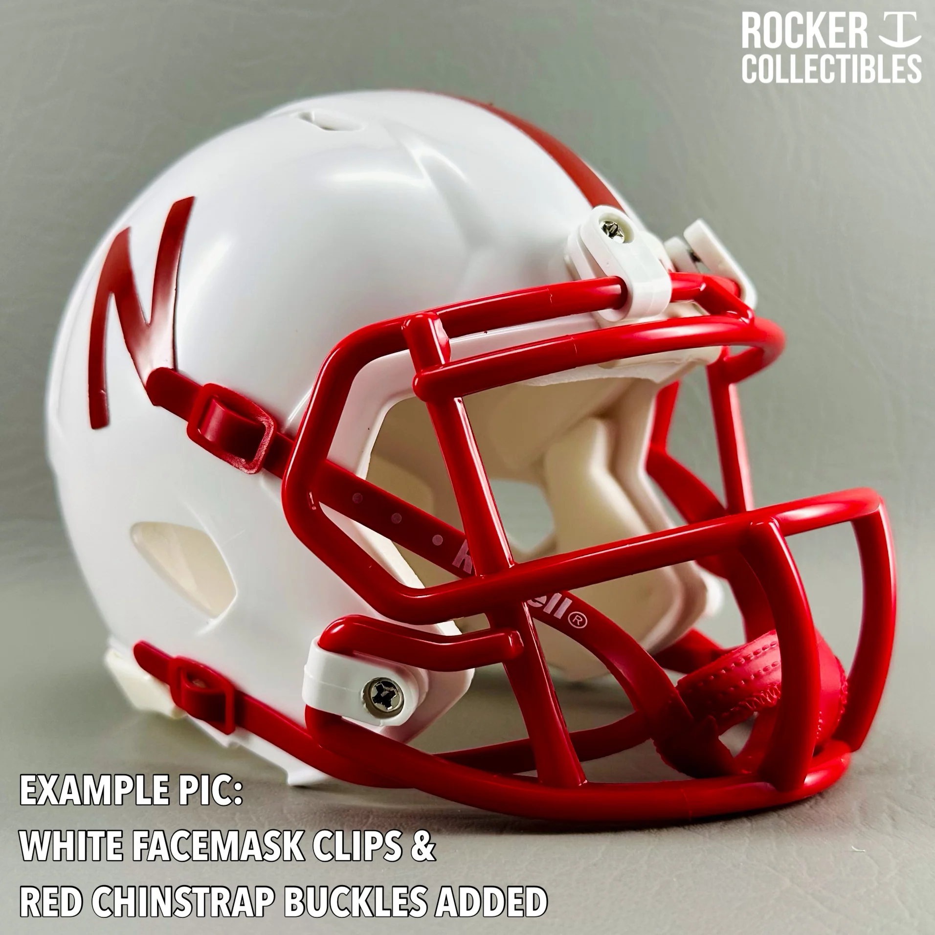 Rocker T Builder Series – Custom Mini Helmet Chinstrap Buckles w/Universal Mounting Pins - Image 2