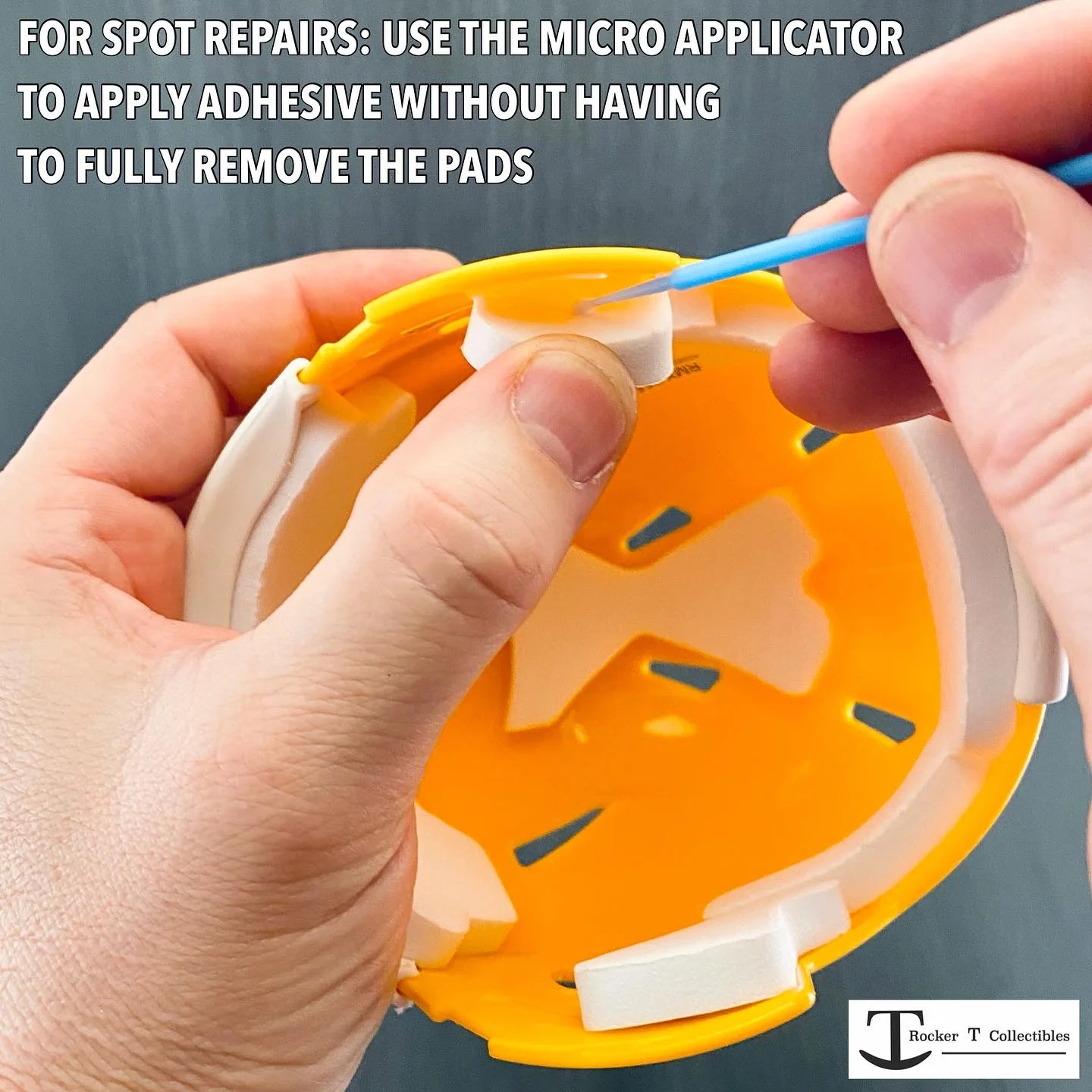 Rocker T Builder Series – Mini Helmet Padding Installation Kit - Image 5