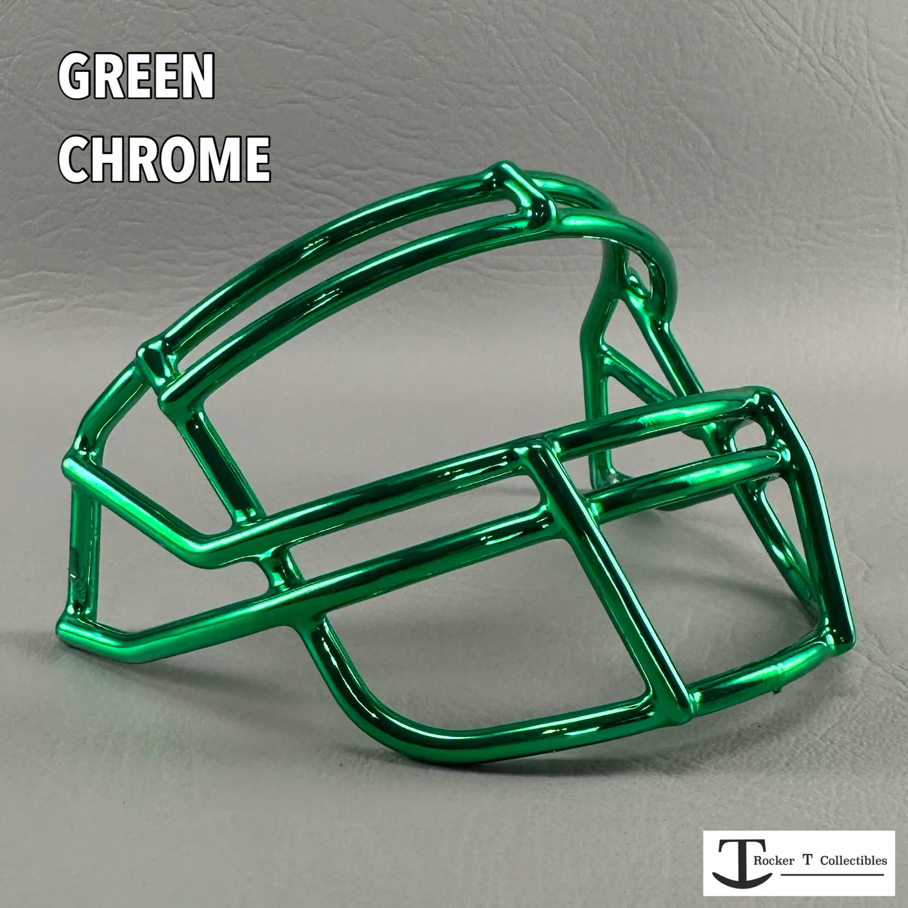 Schutt ROPO Metal Mini Helmet Facemask (Chrome Colors) - Image 10