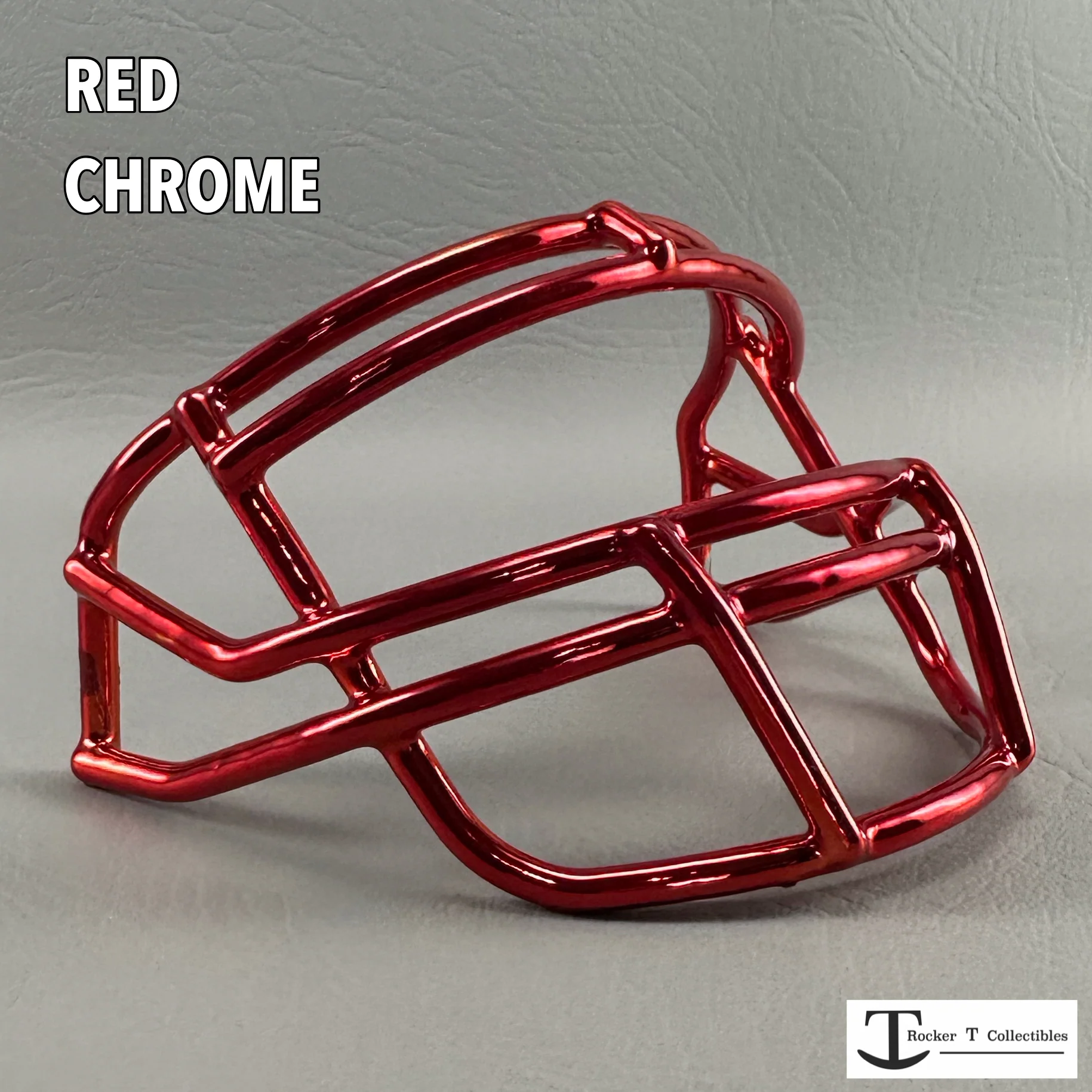 Schutt ROPO Metal Mini Helmet Facemask (Chrome Colors) - Image 15