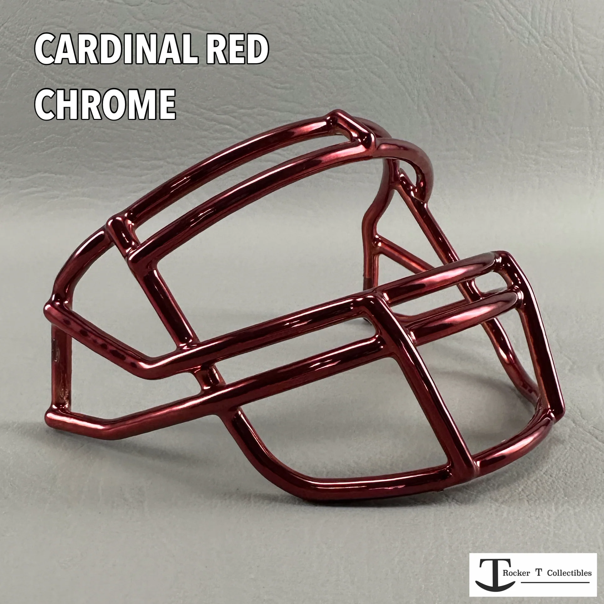 Schutt ROPO Metal Mini Helmet Facemask (Chrome Colors) - Image 16